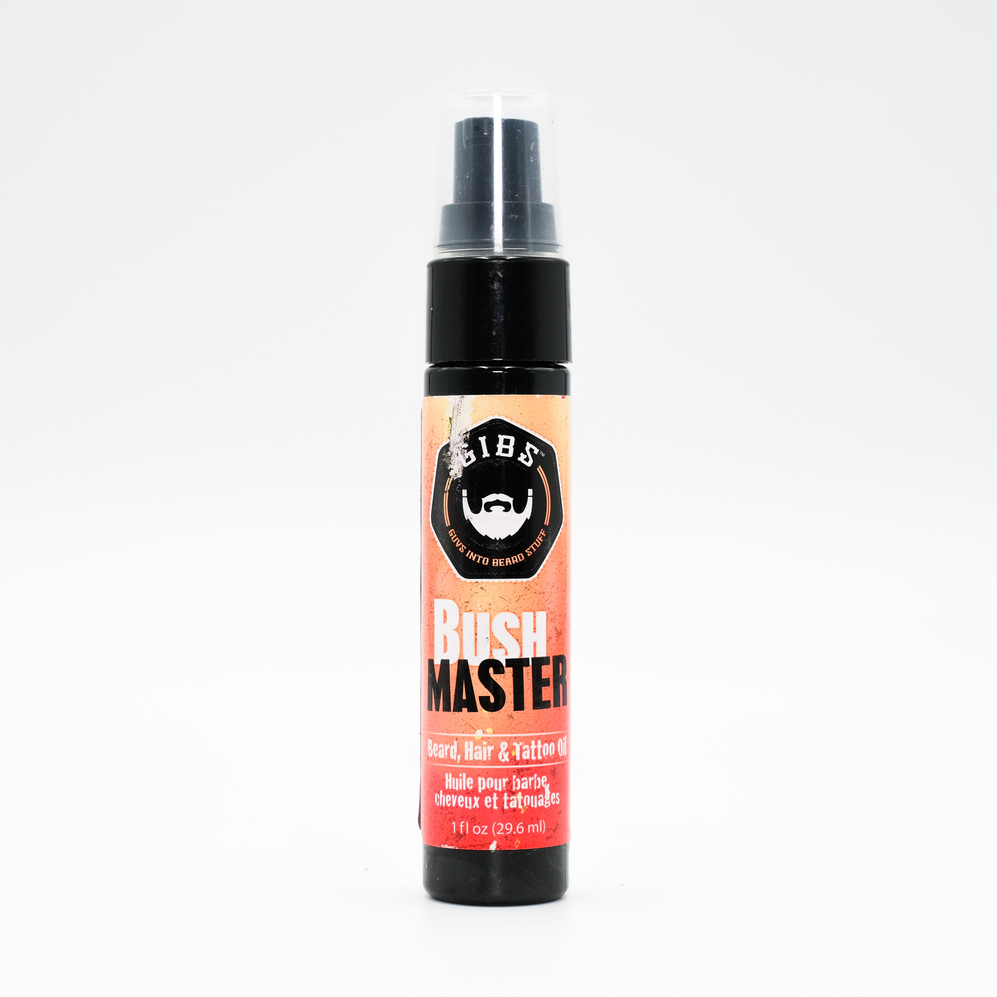 GIBS Bush Master Beard, Hair & Tattoo Oil 1 oz - Overstock Beauty Supply