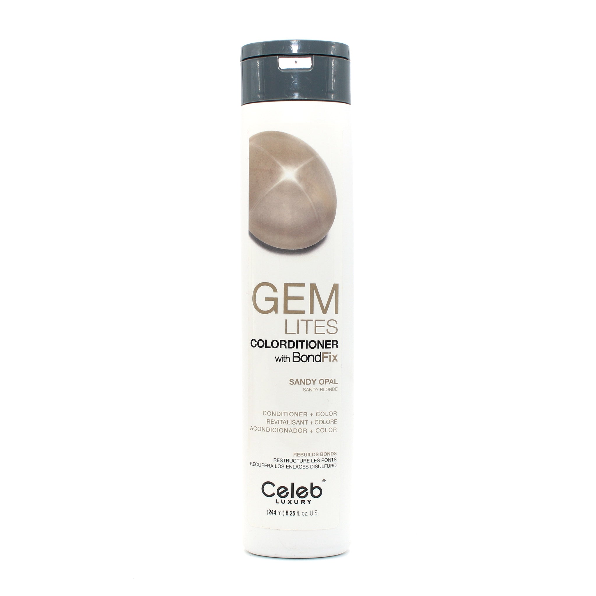 CELEB LUXURY Gem Lites Colorditioner with Bond Fix Sandy Opal 8.25 oz - Overstock Beauty Supply
