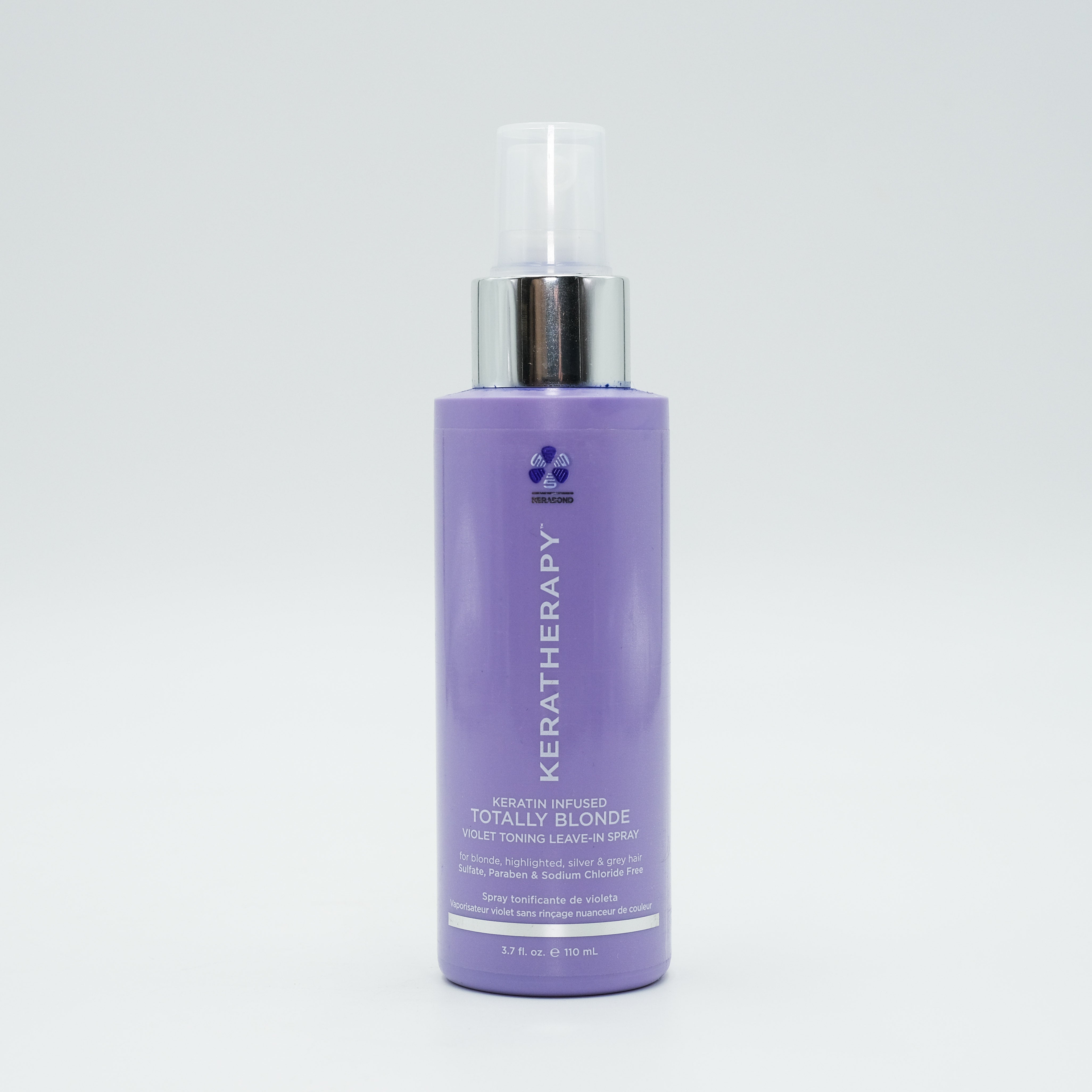 KERATHERAPY Keratin Infused Totally Blonde Violet Toning Leave-In Spray 3.7oz - Overstock Beauty Supply