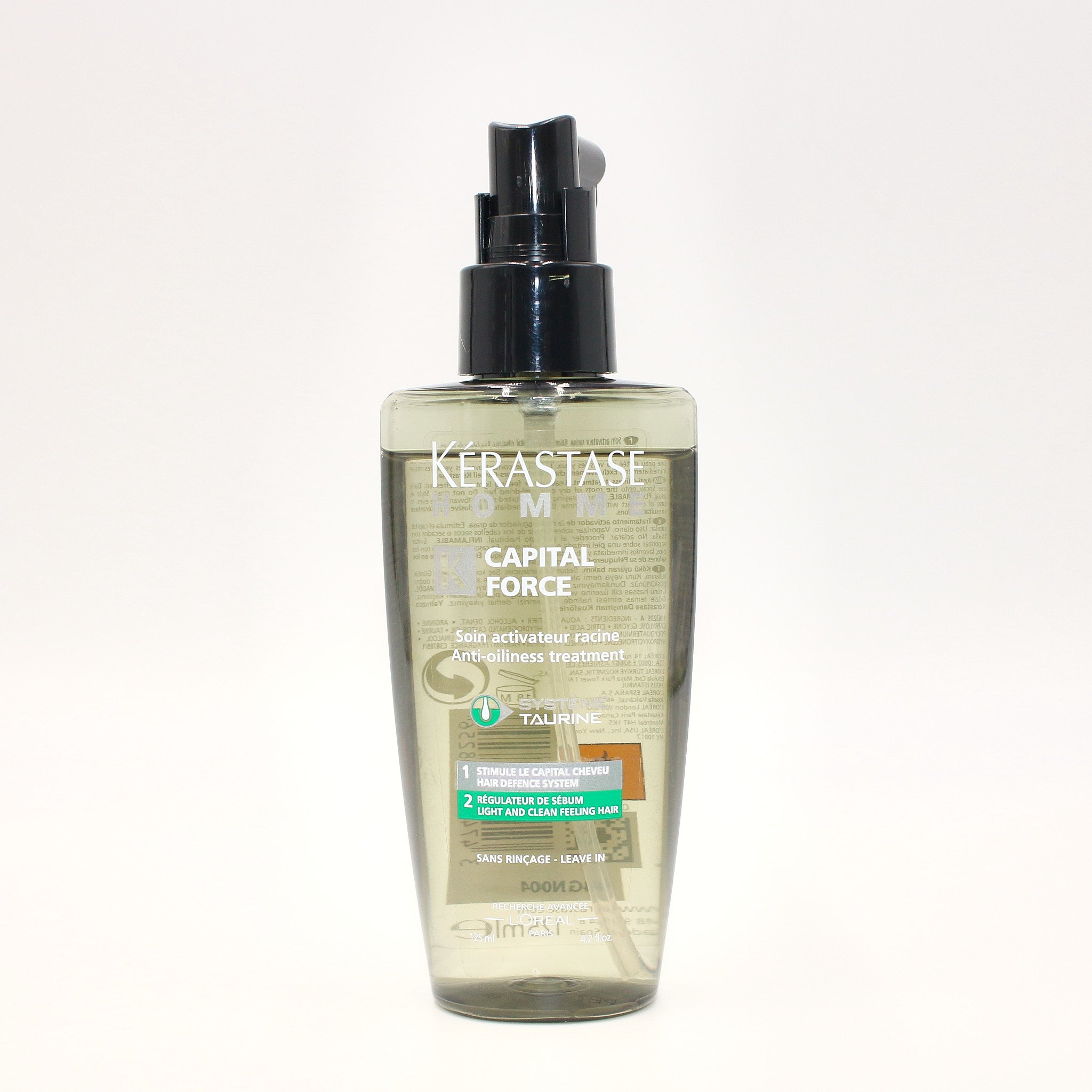 Kerastase Homme Capital Force Anti Oilness Treatment 4.2 oz - Overstock Beauty Supply