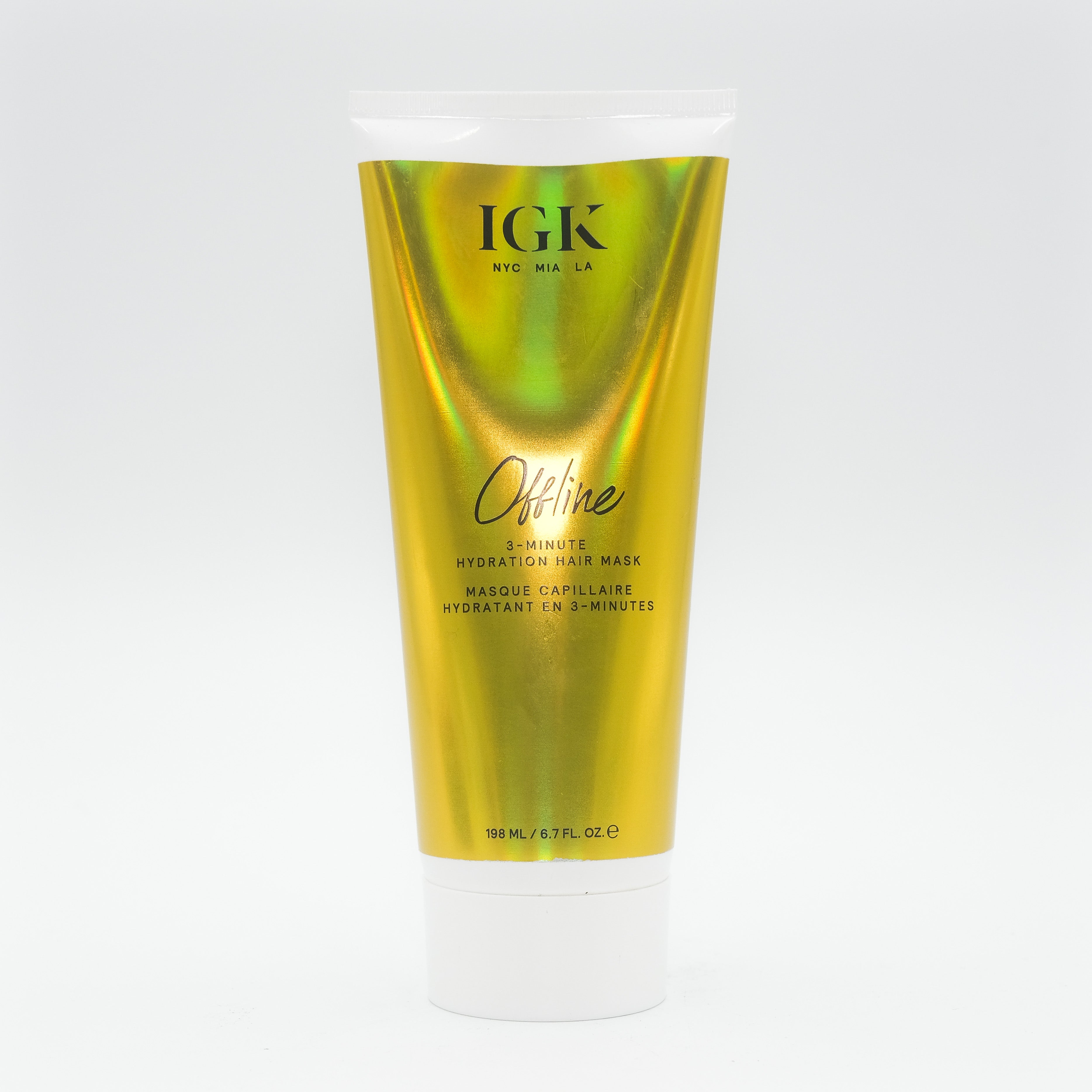 Igk Offline 3-Minute Hydrating Hair Mask 6.7 oz - Overstock Beauty Supply