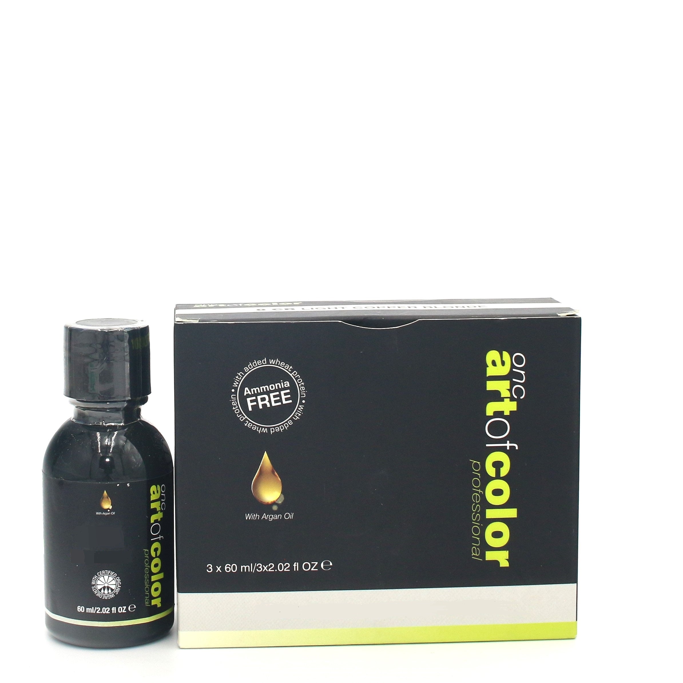 ONC Art of Color Organic Hair Color 8 Light Bonde 2.02 oz (pack of 3) - Overstock Beauty Supply