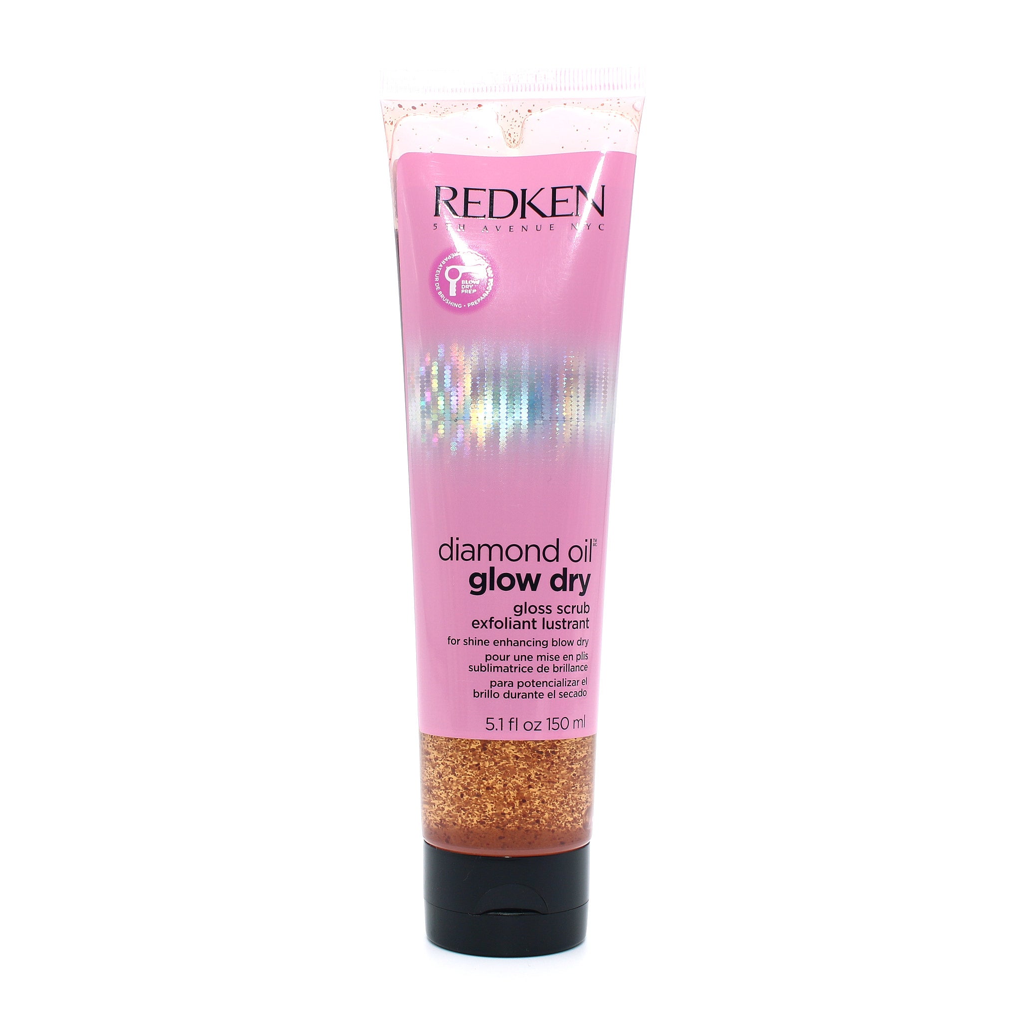 REDKEN Diamond Oil Glow Dry Gloss Scrub 5.1 oz - Overstock Beauty Supply