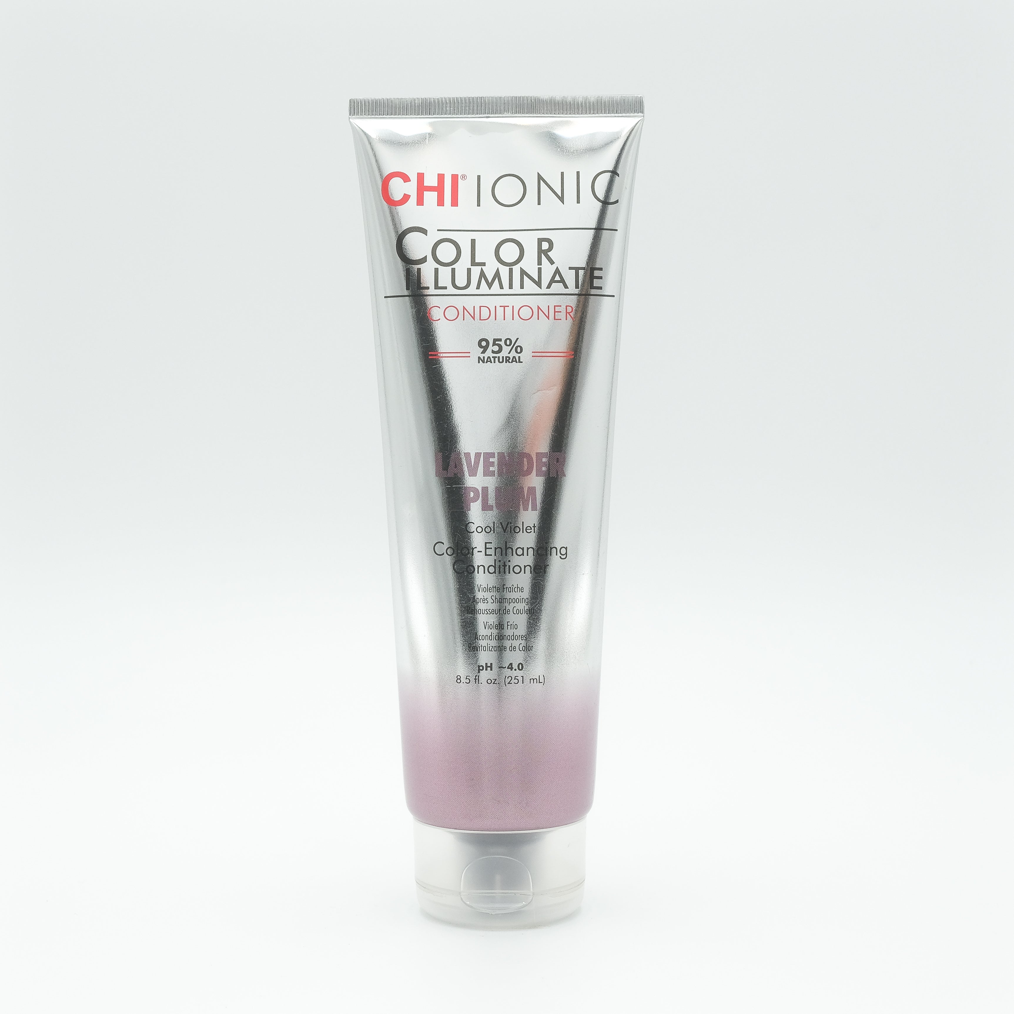Chi Ionic Color Illuminate Color Enhancing Conditioner Lavender Plum 8.5 oz - Overstock Beauty Supply