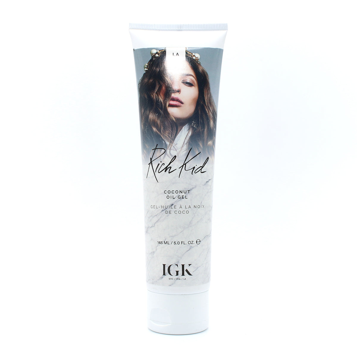 IGK Rich Kid Coconut Oil Gel 5 oz Overstock Beauty Supply