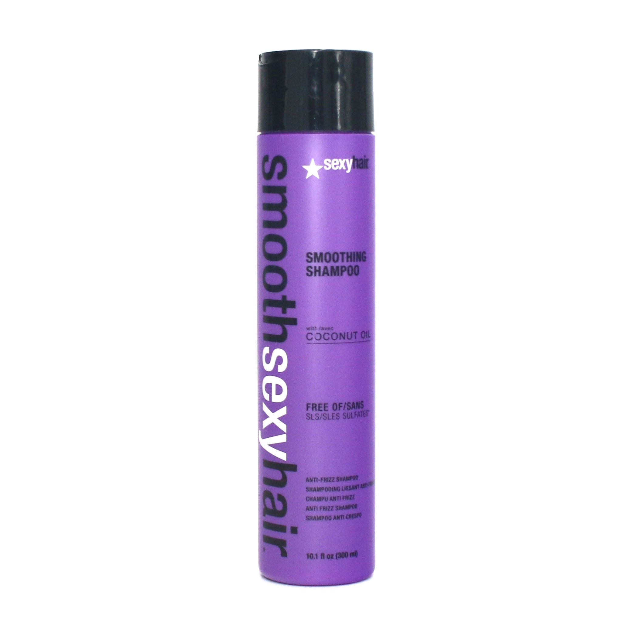 SMOOTH SEXY HAIR Anti-Frizz Smothing Shampoo 10.1 oz - Overstock Beauty Supply
