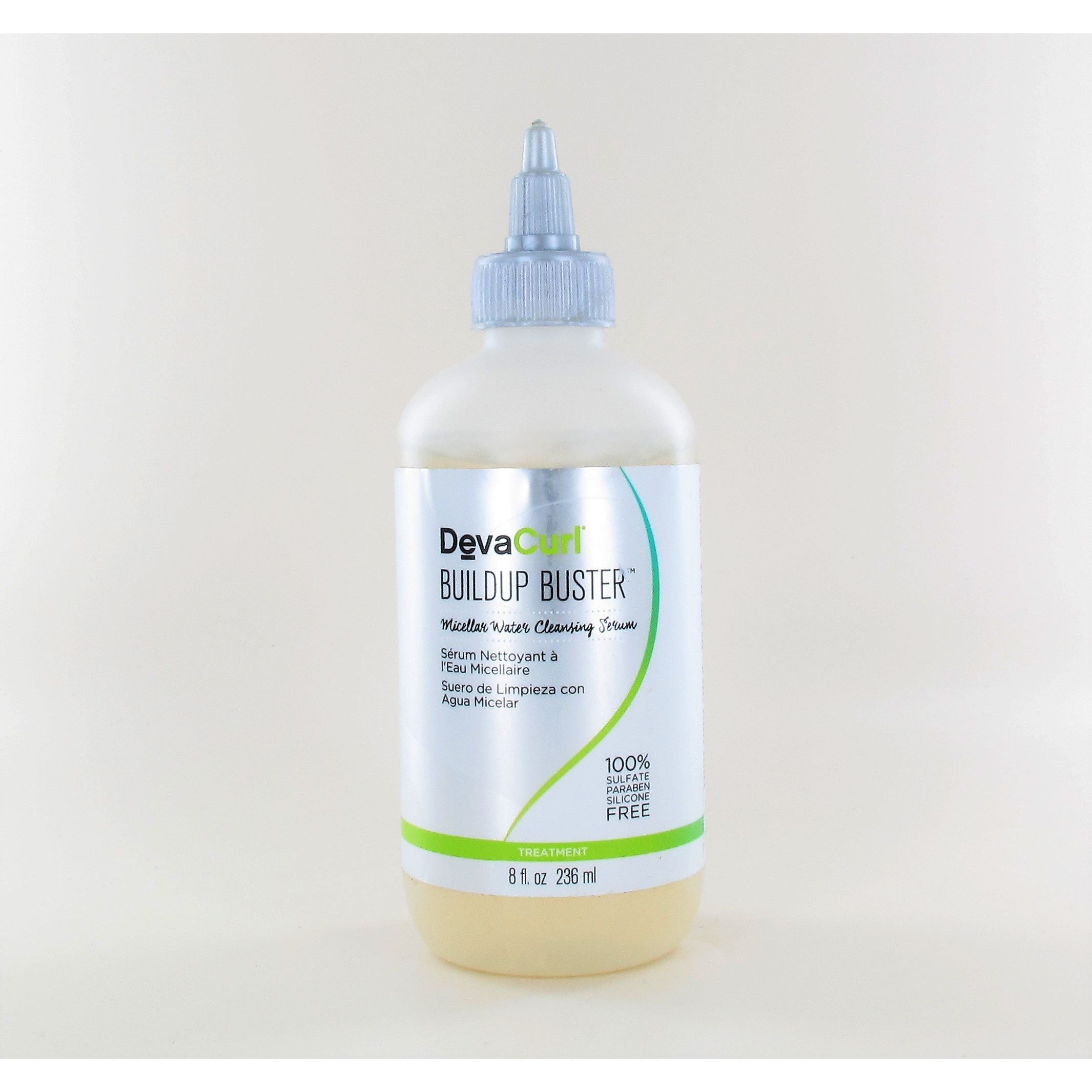 DEVACURL Buildup Buster Micellar Water Cleansing Serum 8 oz - Overstock Beauty Supply