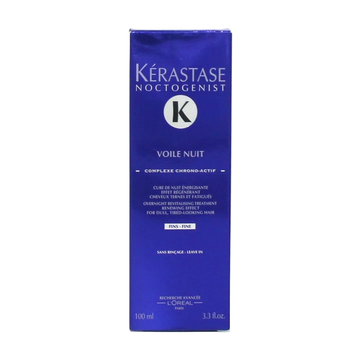 Kerastase Noctogenist Voile Nuit Leave in for Fine Hair 3.3 oz - Overstock Beauty Supply
