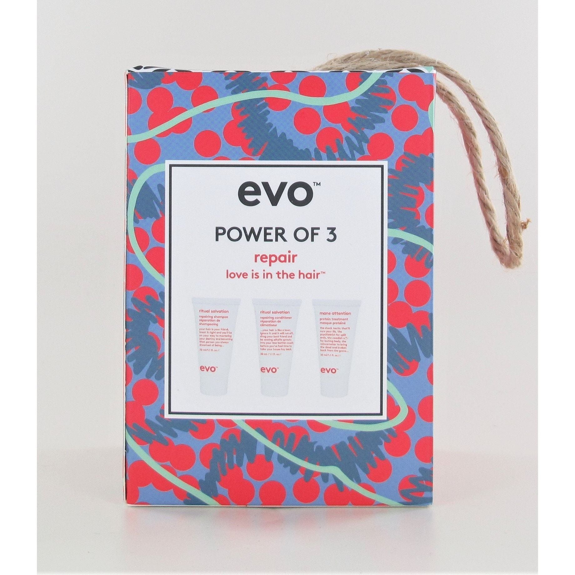 Evo Ritual Salvation Repair Travel Set - Overstock Beauty Supply