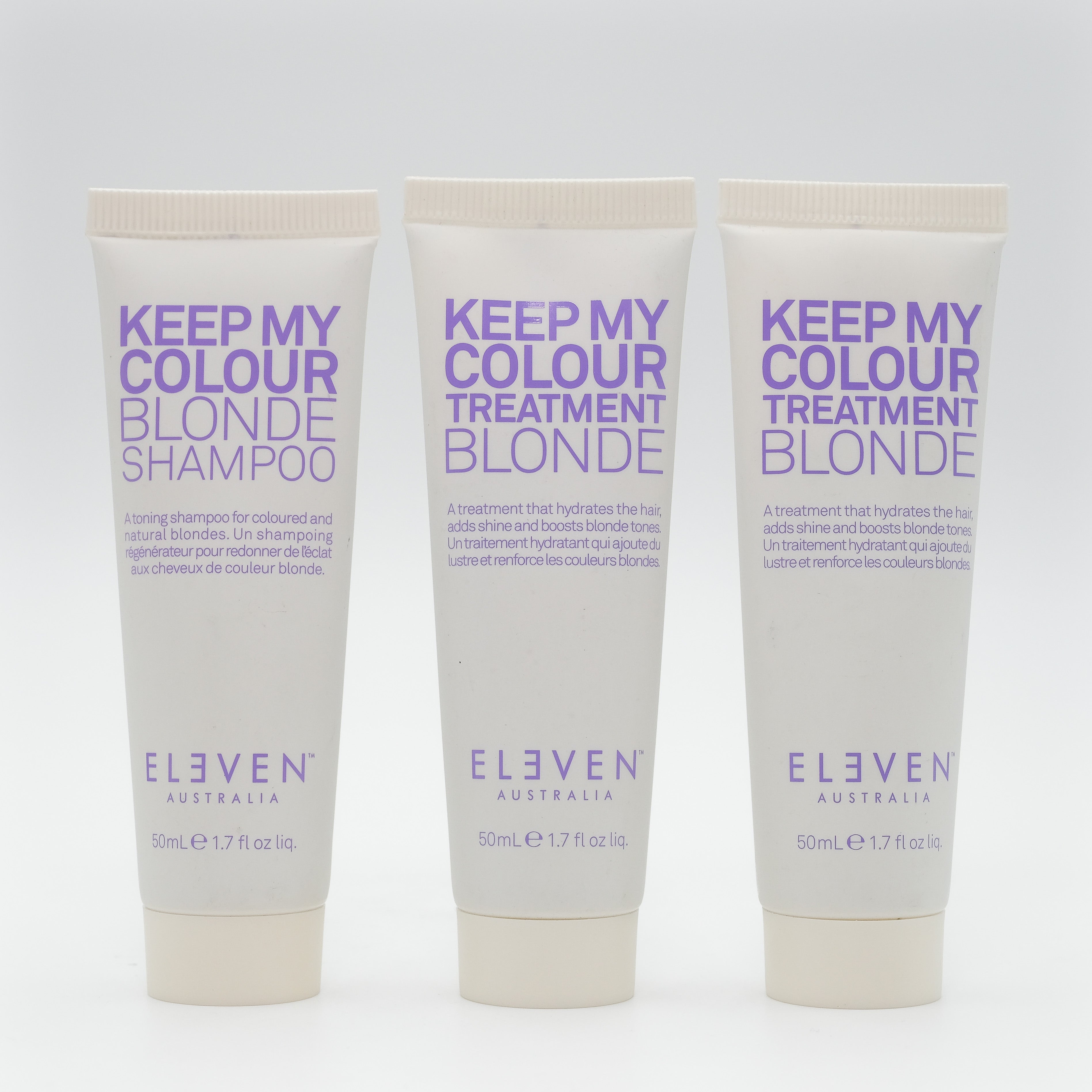 ELEVEN Keep My Colour Blonde Shampoo & Keep My Colour Treatment Blonde (Set of 3) 1.7 oz - Overstock Beauty Supply