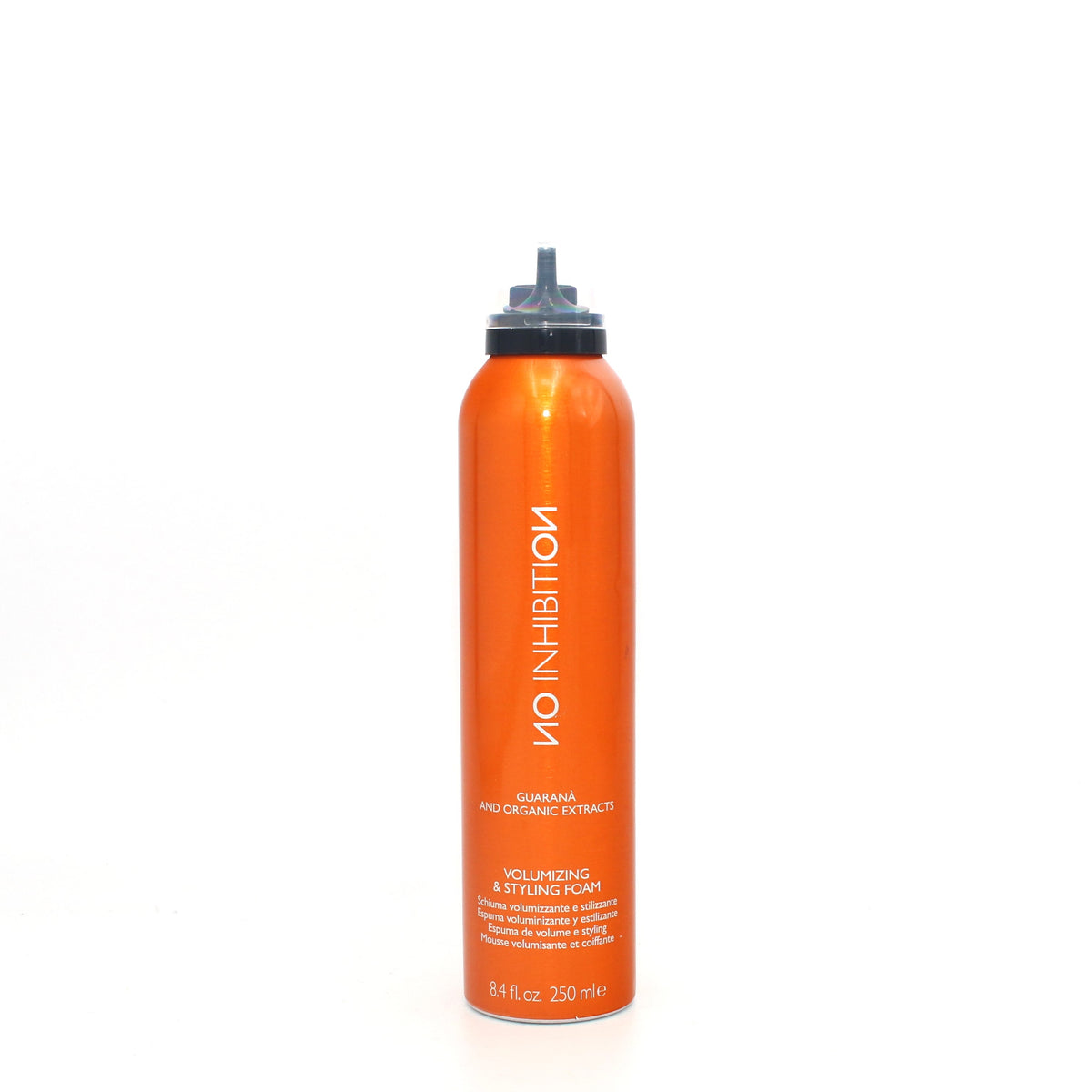 NO INHIBITION Volumizing & Styling Foam 8.4 oz Overstock Beauty Supply