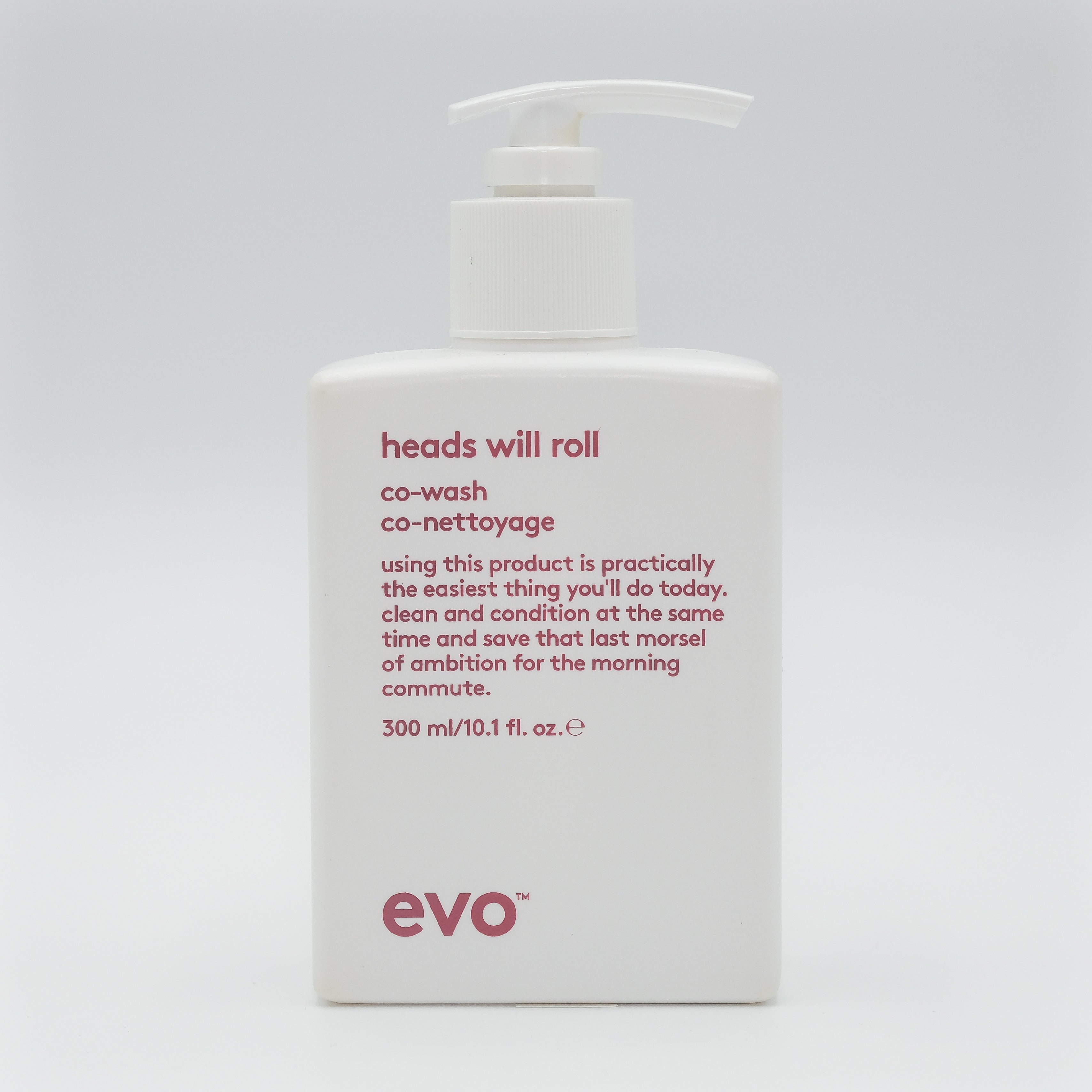 EVO Heads Will Roll Co Wash 10.1 oz - Overstock Beauty Supply