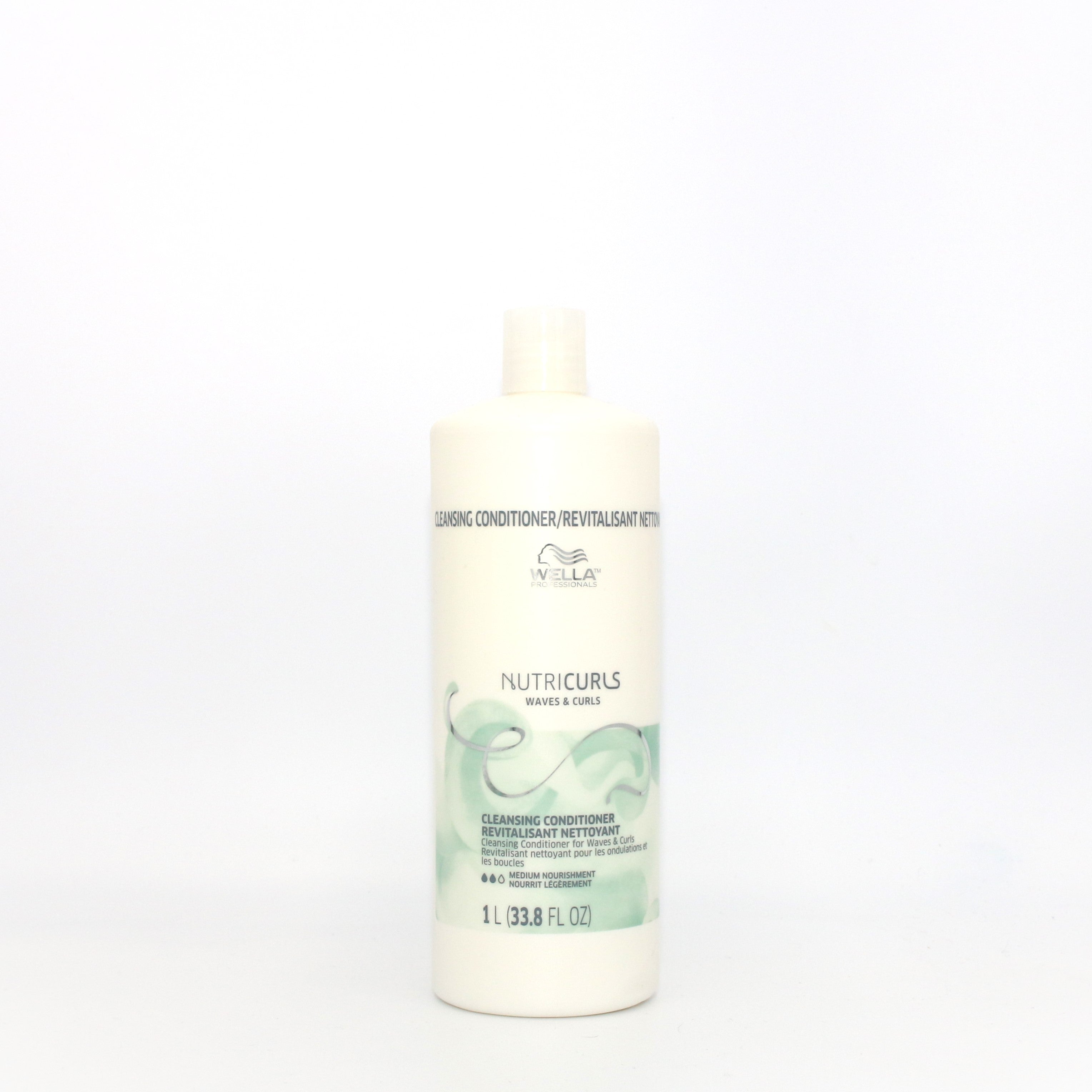 WELLA Nutricurls Waves & Curls Cleansing Conditioner 33.8 oz - Overstock Beauty Supply