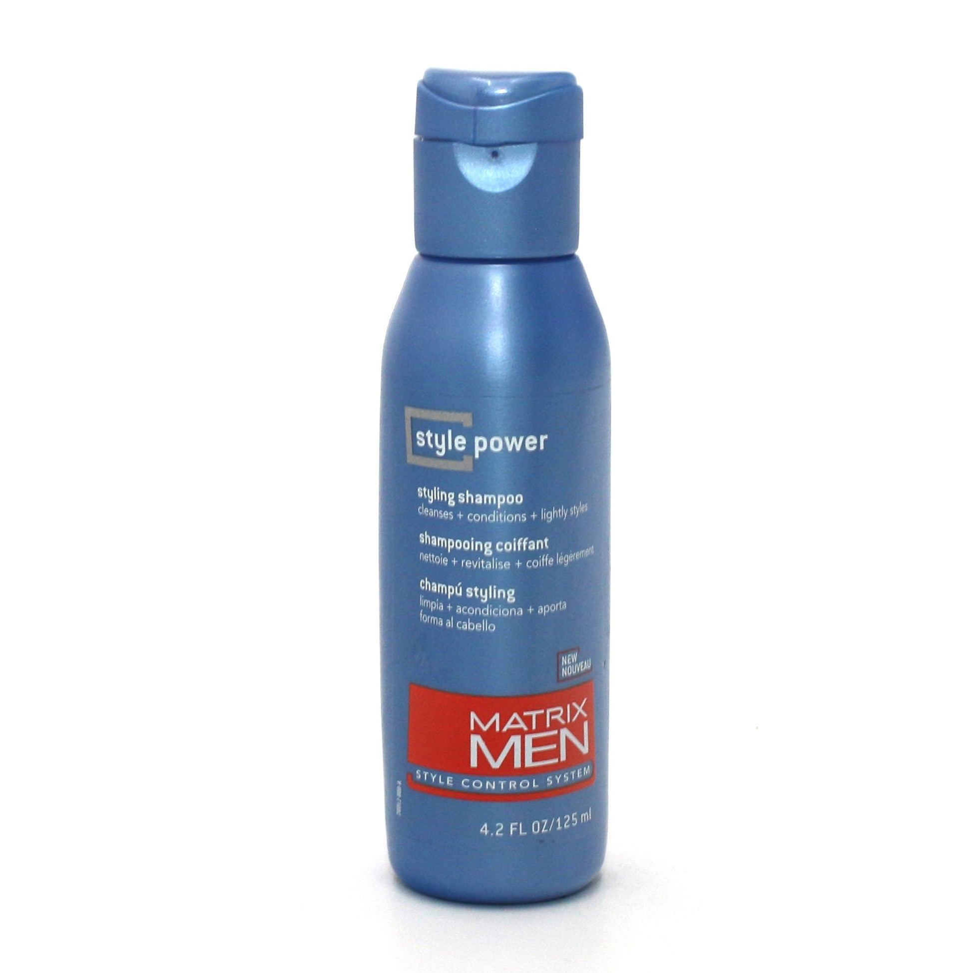 Matrix Men Style Power Styling Shampoo 4.2 oz - Overstock Beauty Supply