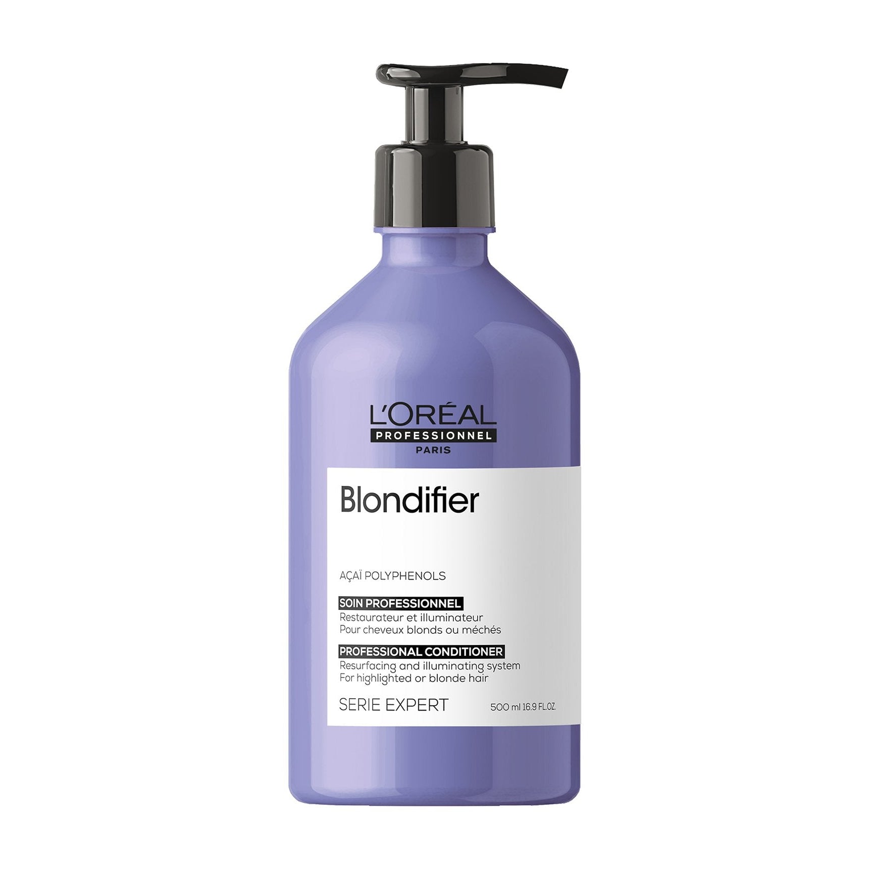 L'Oreal Blondifier hair care product bottle on a white background