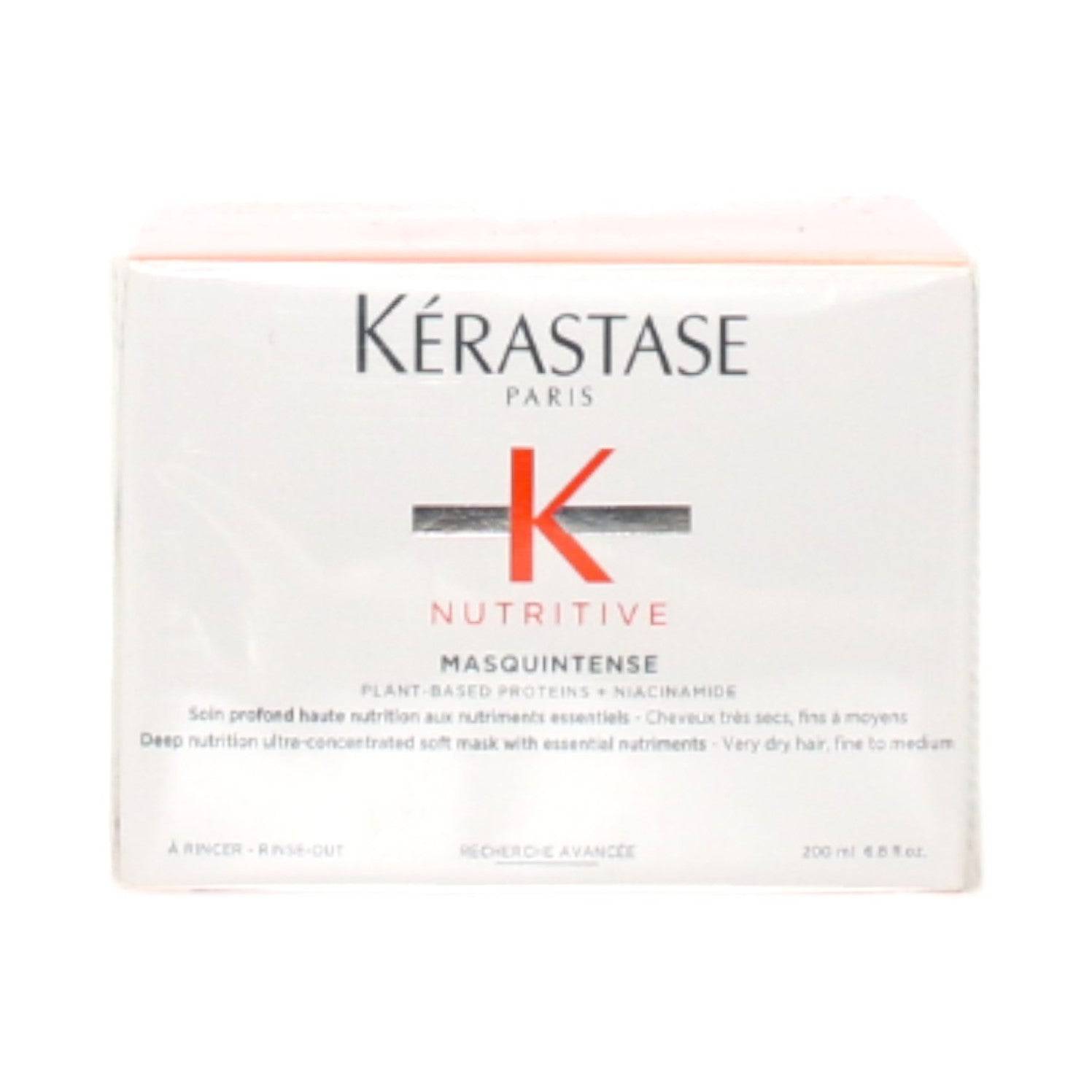 Kerastase Nutritive Masquintense Deep Nutrition Ultra Soft Mask Very Dry 6.8 oz - Overstock Beauty Supply