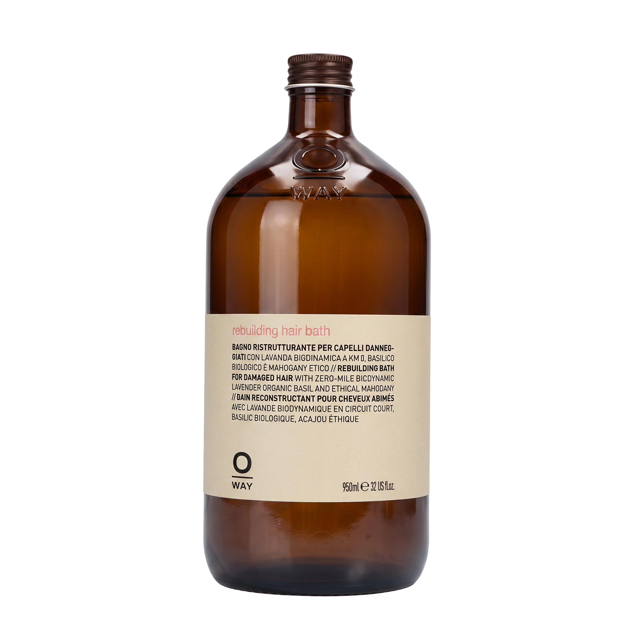 O Way Rebuilding Hair Bath 32 oz