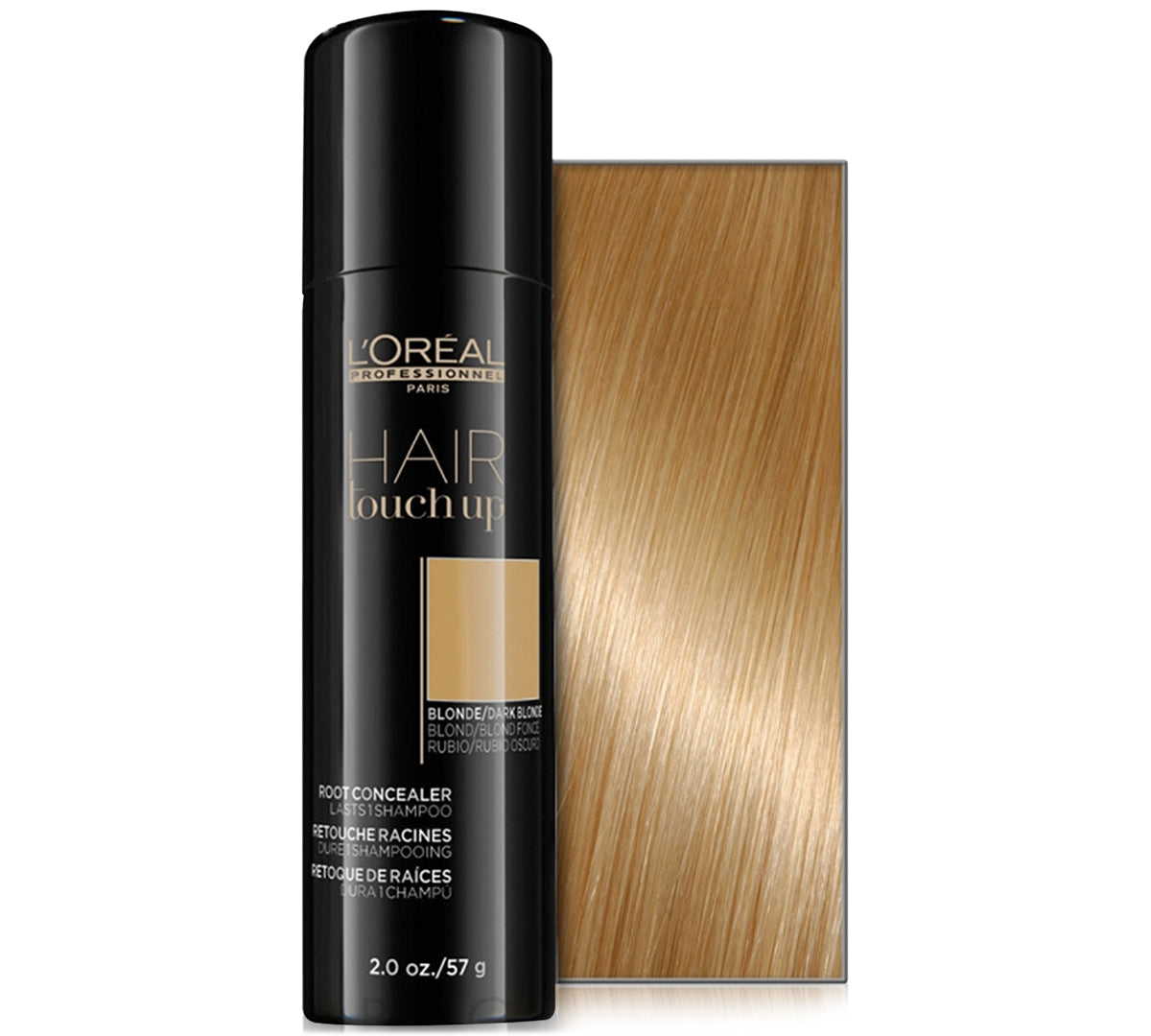 L OREAL Hair Touch Up Root Concealer (Blonde/Dark Blonde) 2.0 oz