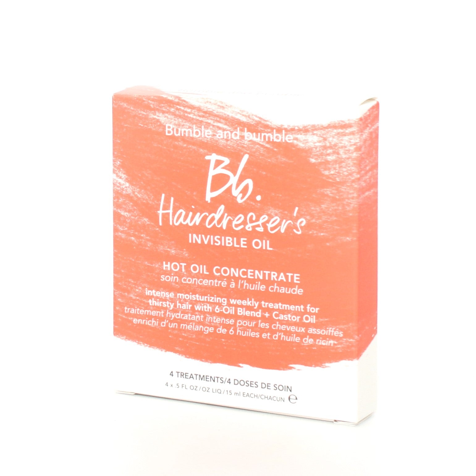 Bumble and Bumble Hairdresser's Invisible Oil Hot Oil Concentrate 4 x.05 oz