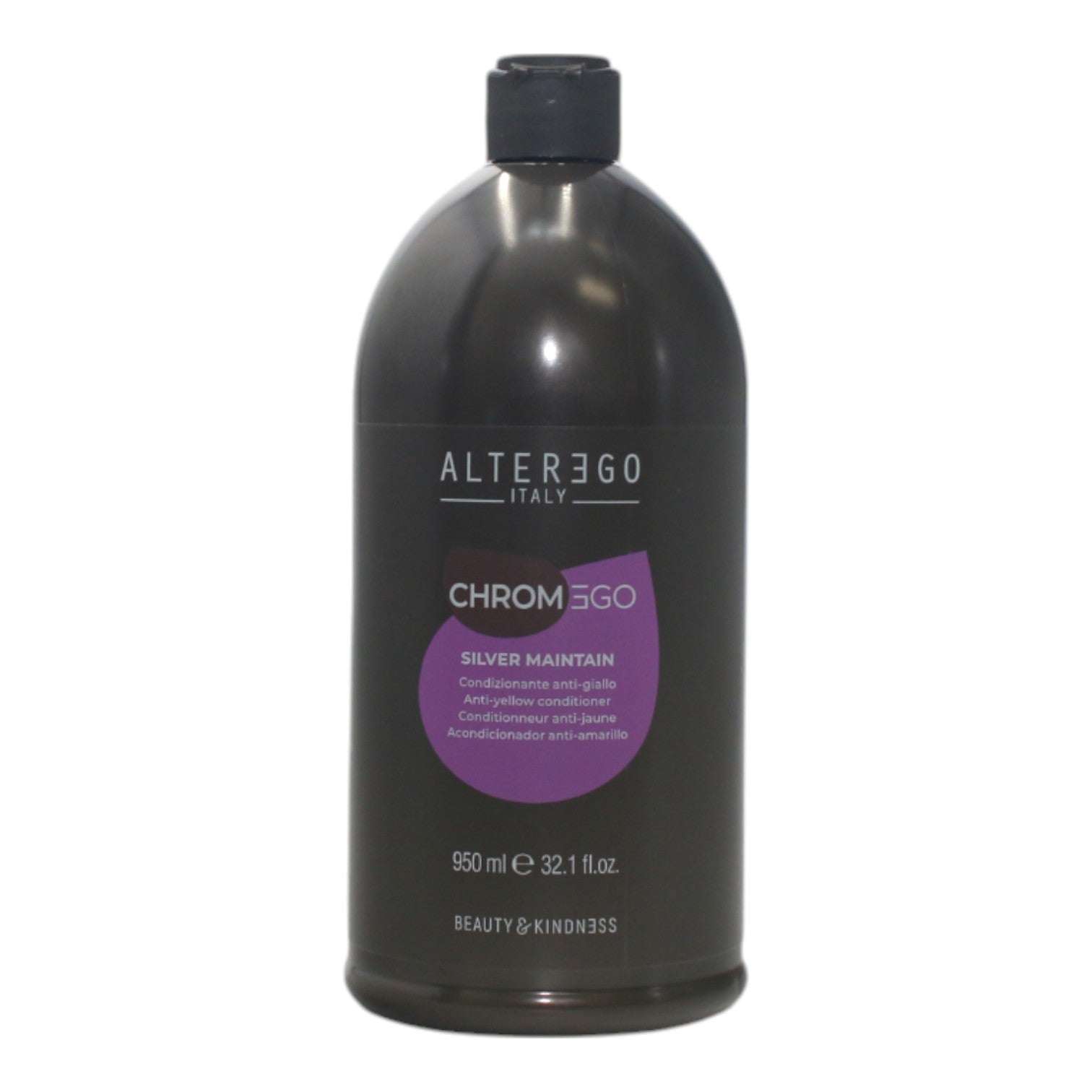 Alter Ego ChromEgo Silver Maintain Anti-Yellow Conditioner 32.1 oz - Overstock Beauty Supply
