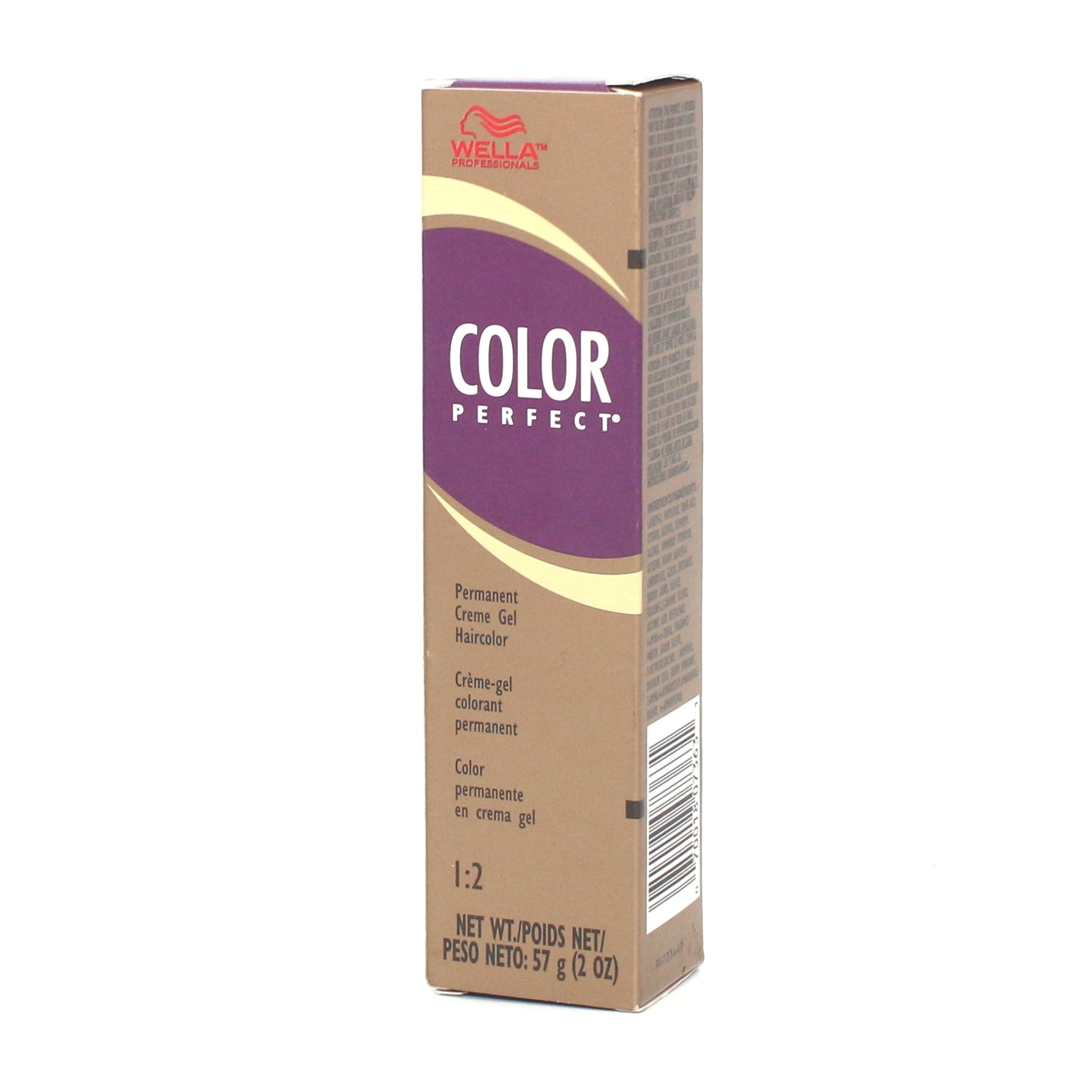 Wella Color Perfect Permanent Creme Gel Haircolor 2 oz