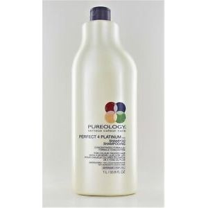 PUREOLOGY Perfect 4 Platinum Shampoo 33.8 oz