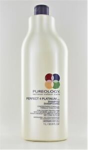 PUREOLOGY Perfect 4 Platinum Shampoo 33.8 oz