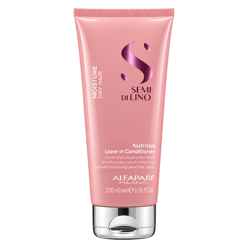 Alfaparf Milano Semi Di Lino Moisture Dry Hair Nutritive Leave in Conditioner 6.76 oz