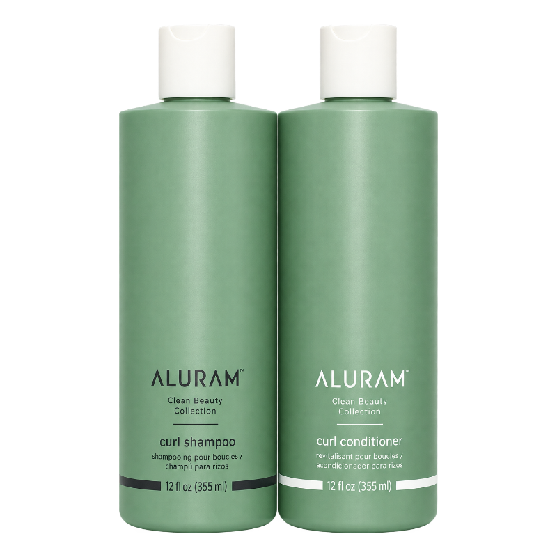 Aluram Clean Beauty Collection Curl Shampoo & Conditioner 12 oz Duo