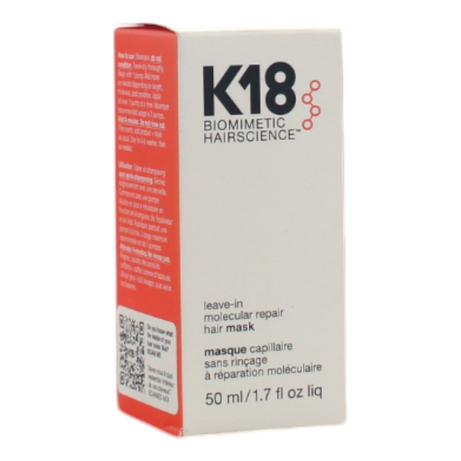 K18 Biomimetic Hairscience Leave In Molecular Repair Hair Mask 1.7 oz - Overstock Beauty Supply