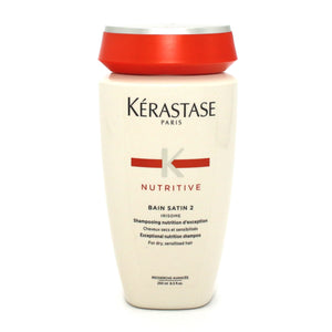 Kerastase Nutritive Bain Satin 2 Shampoo for dry hair 8.5 oz.