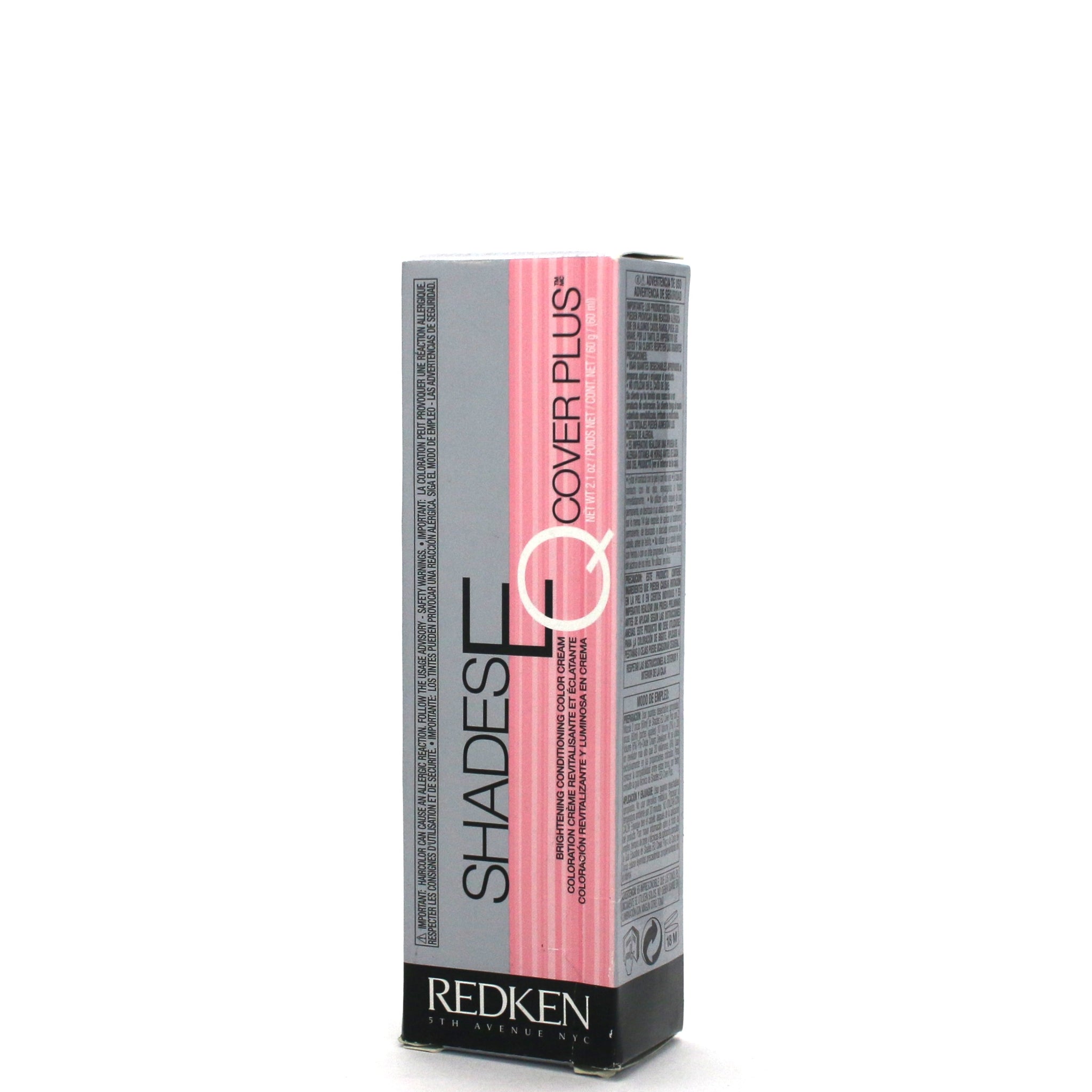 REDKEN Shades Eq Cover Plus Brightening Conditioning Color Cream 2.1 oz