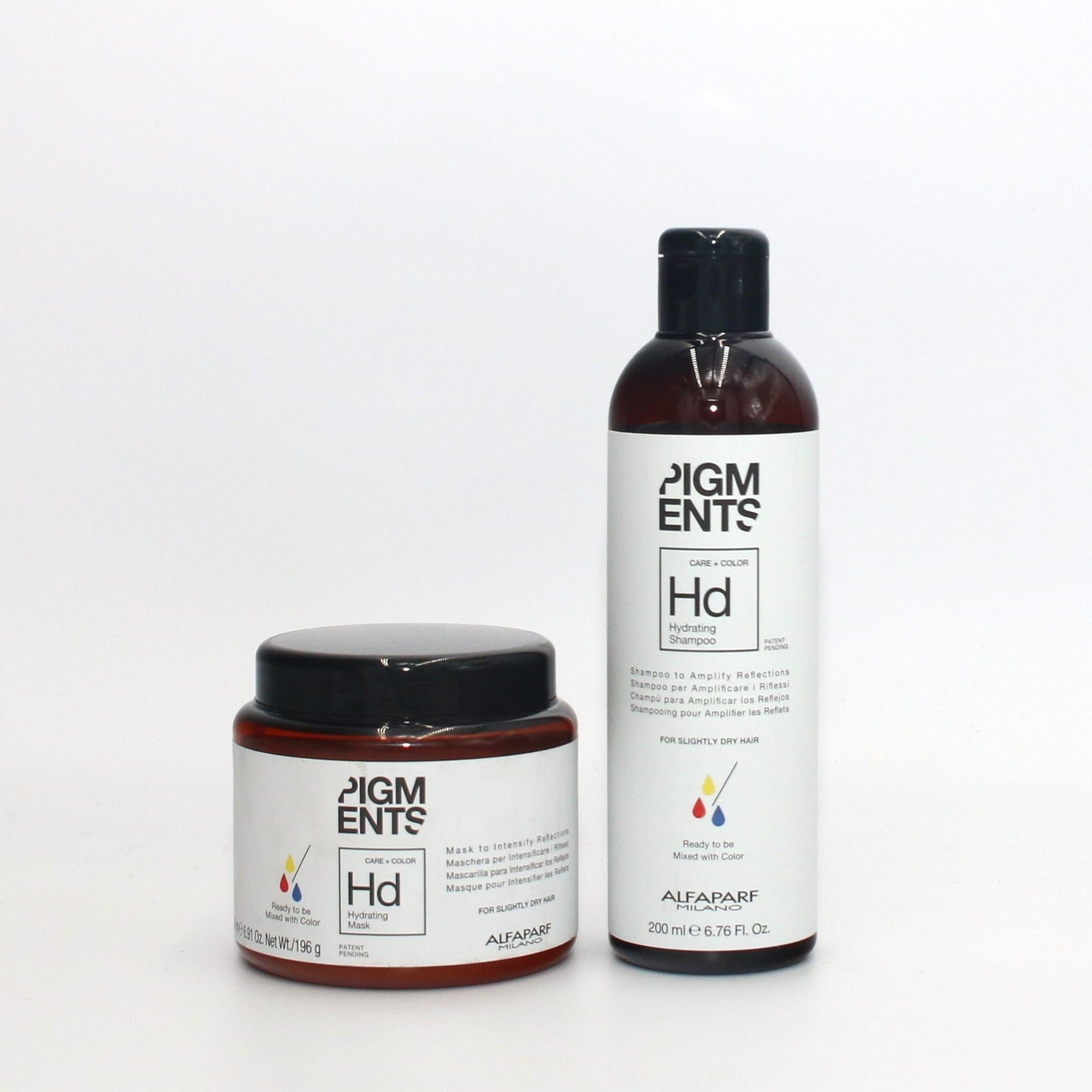 ALFAPARF Hydrating Mask 6.91 oz Hydrating Shampoo 6.76 oz Set