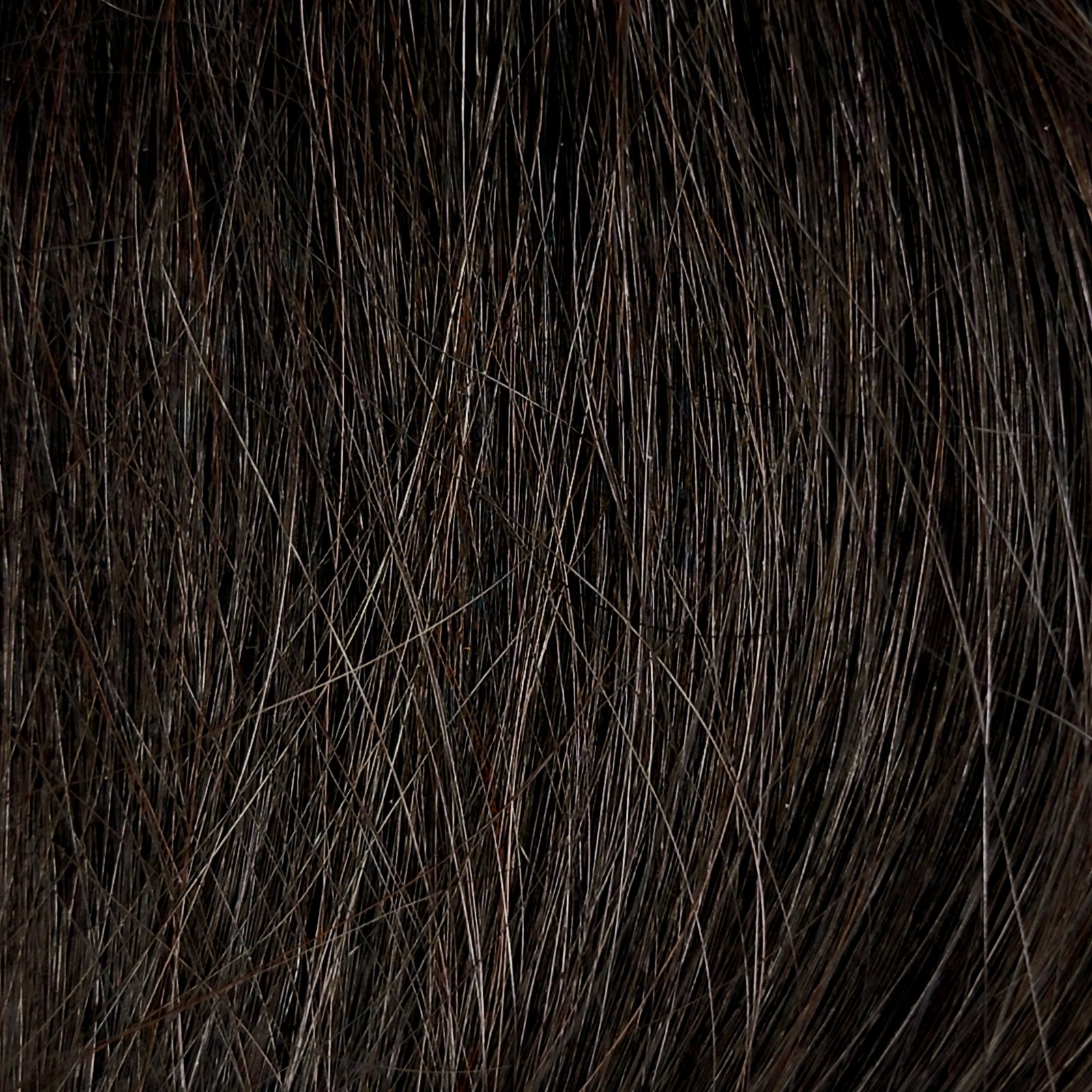 BABE 100% Extensions Doll Bangs Straight Across Clip In Bangs Susie #1B