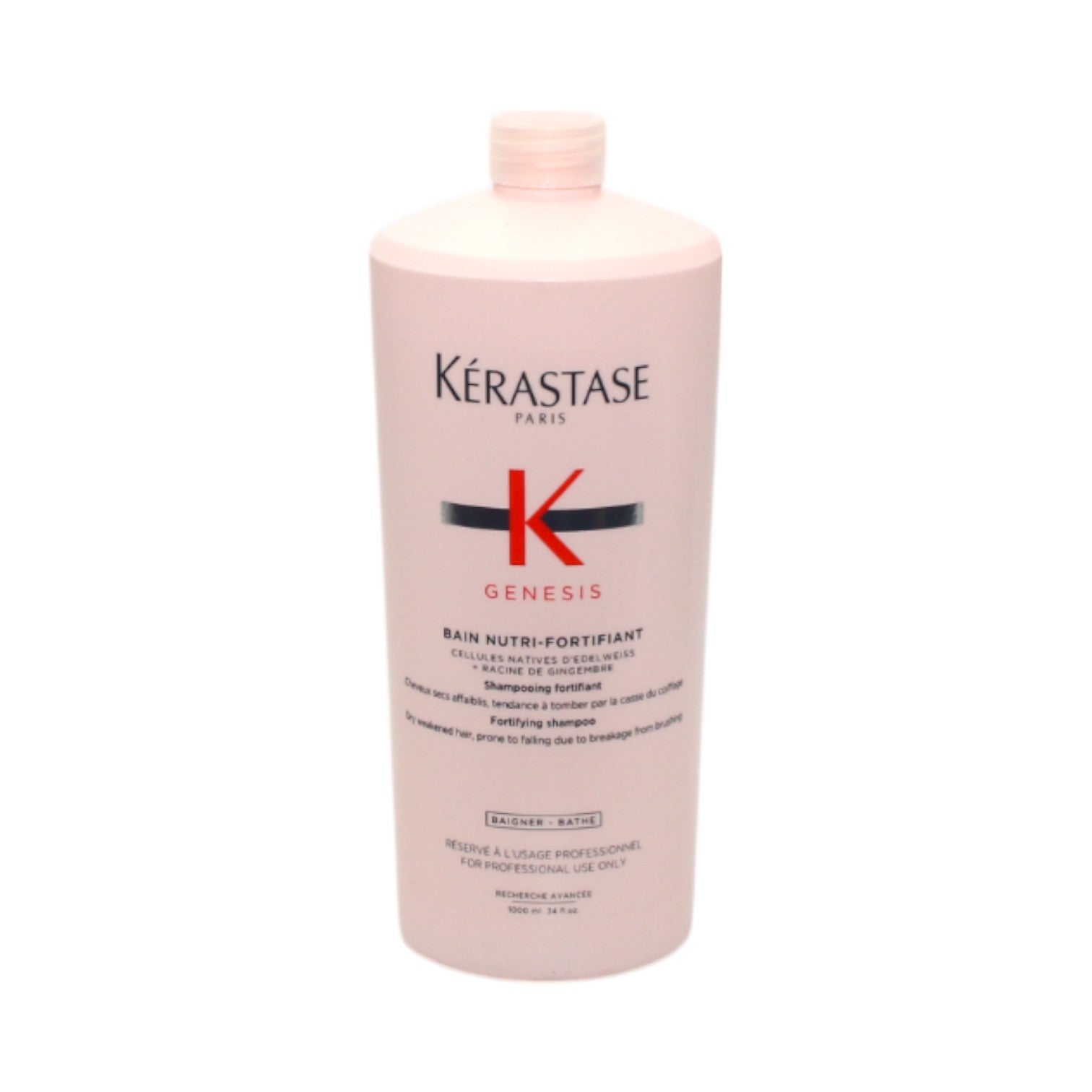 Kerastase Genesis Bain Nutri Fortifiant Fortifying Shampoo 34 oz - Overstock Beauty Supply