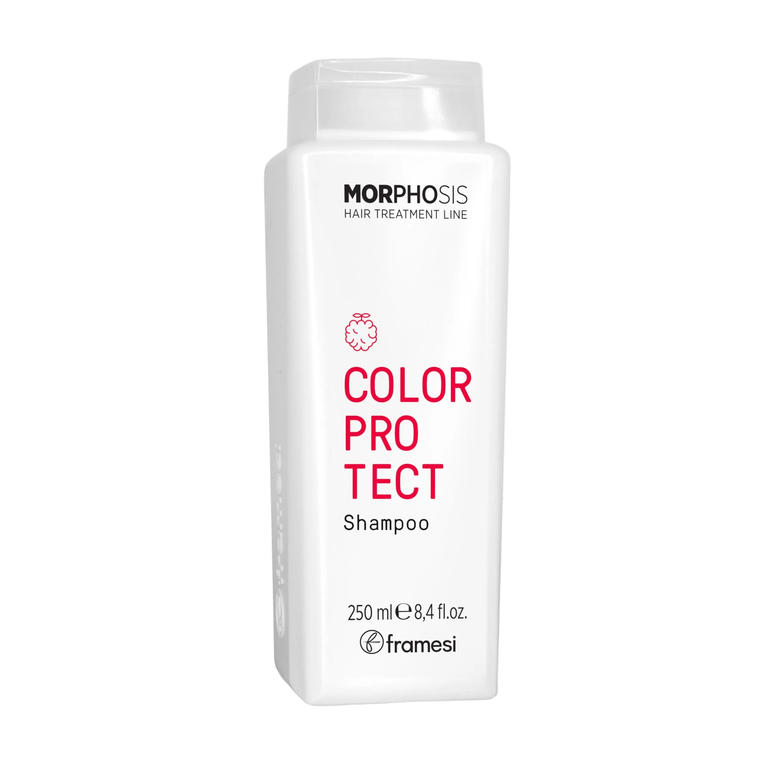 Morphosis Color Protect Shampoo bottle on a white background