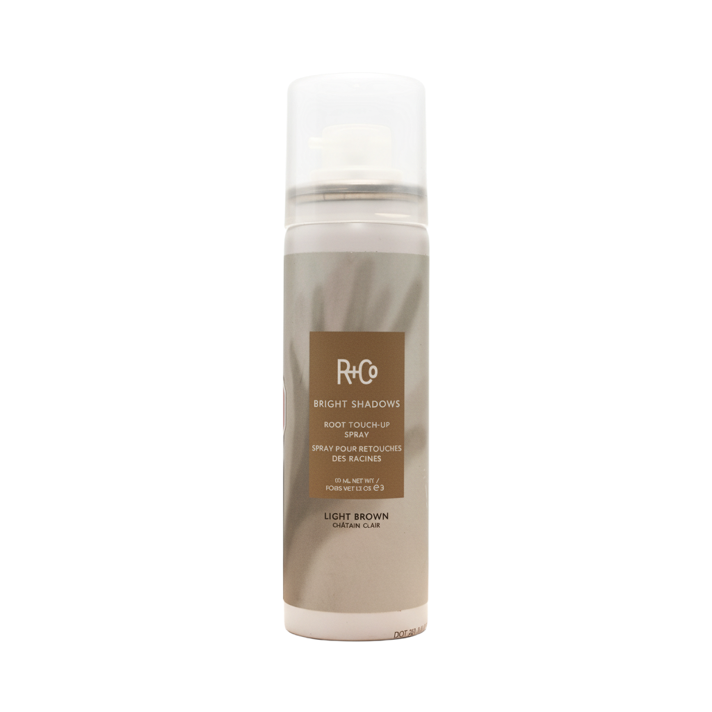 R+Co Bright Shadows Root Touch Up Spray Light Brown 1.5 oz