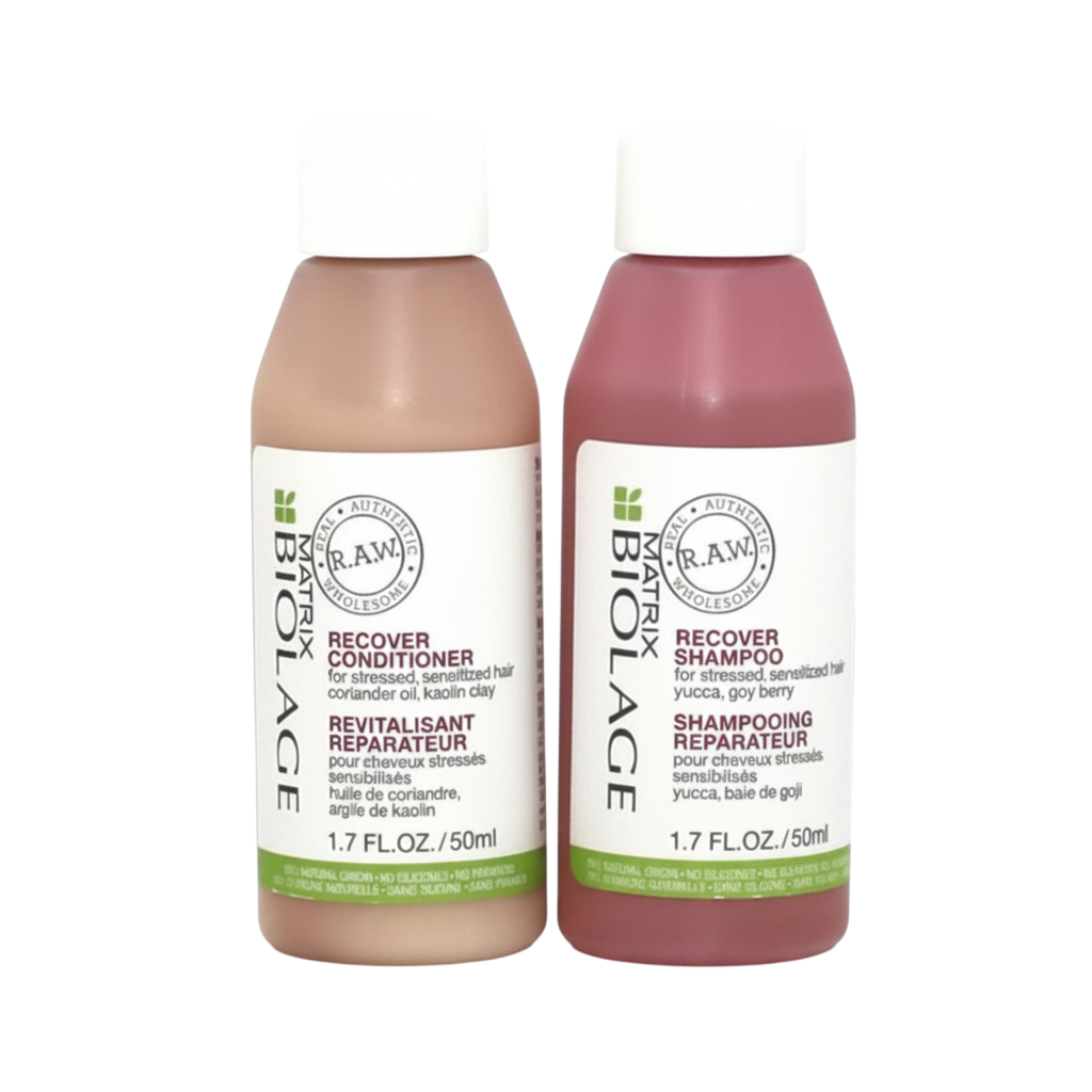 MATRIX Biolage R.A.W. Recover Shampoo and Conditioner Travel Size Duo 1.7 oz
