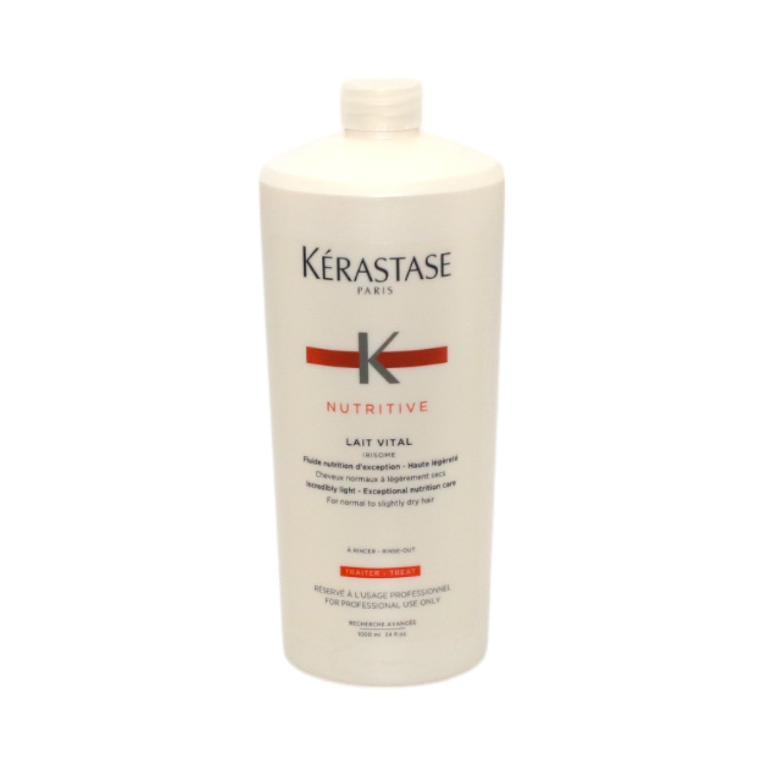 Kerastase Nutritive Lait Vital Incredibly Light Exceptional Rinse Out 34 oz - Overstock Beauty Supply