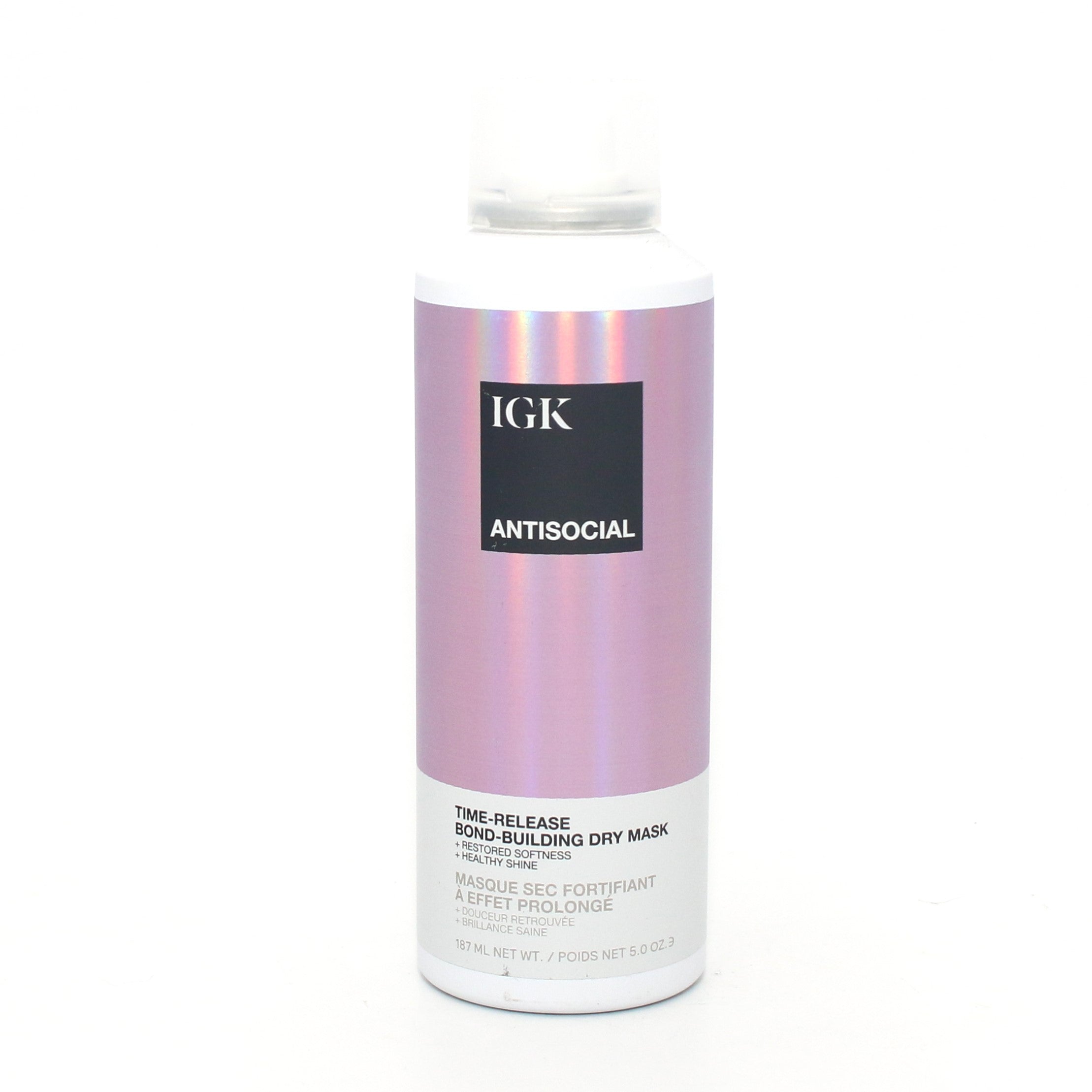 Igk Antisocial Overnight Bond Building Dry Hair Mask 5 oz - Overstock Beauty Supply