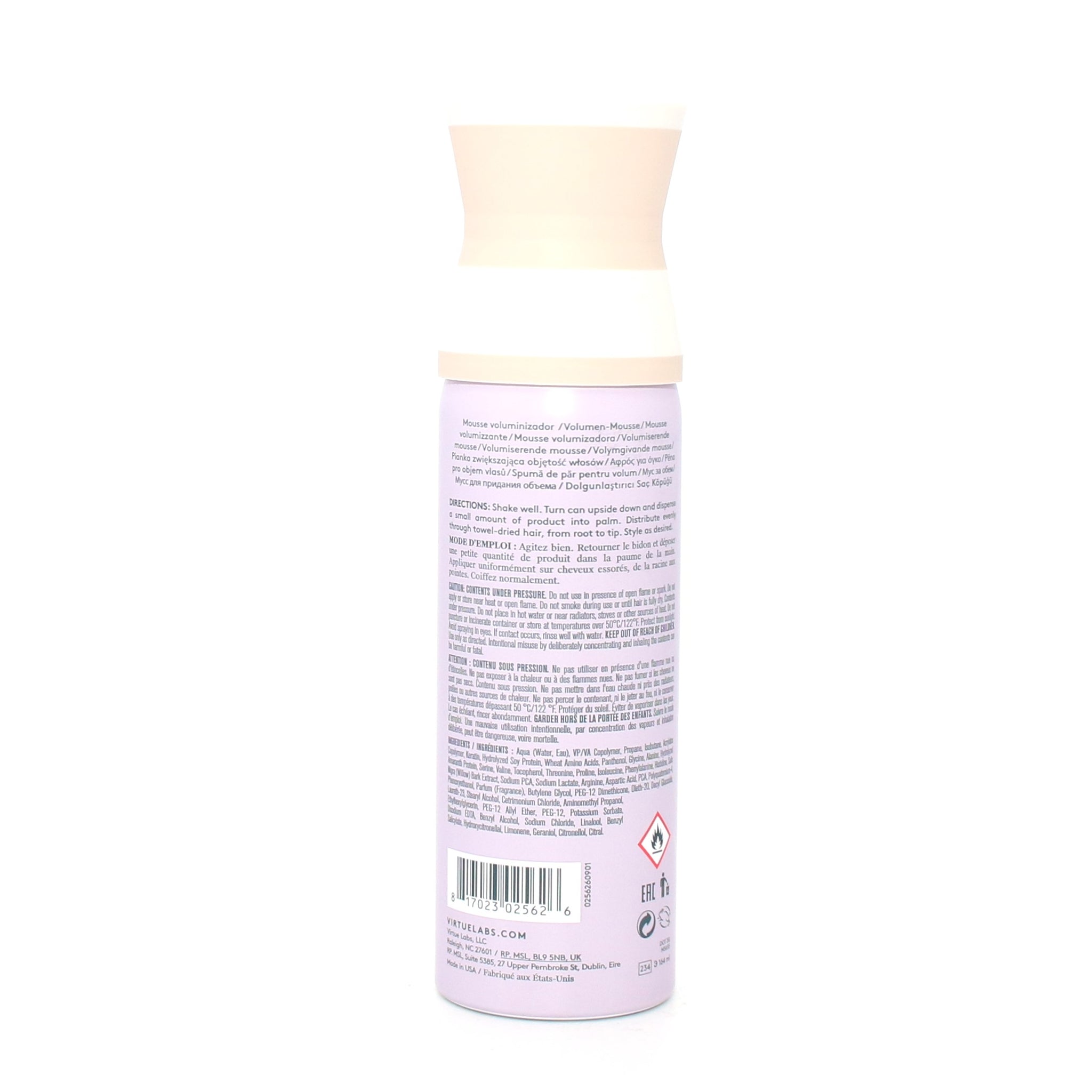 Virture Full Volumizing Mousse 5.5 oz
