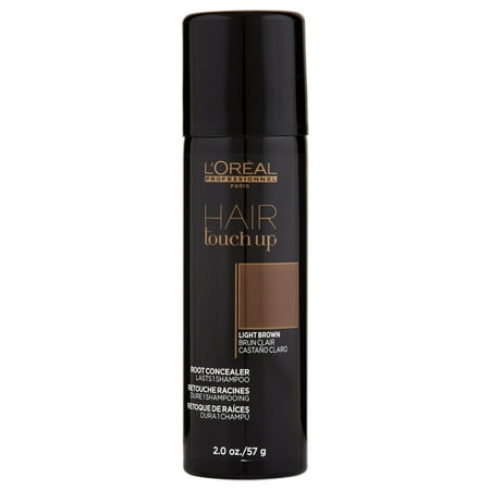 Loreal Professionnel Paris Hair Touch Up Light Brown Root Concealer Spray 2 Ounc