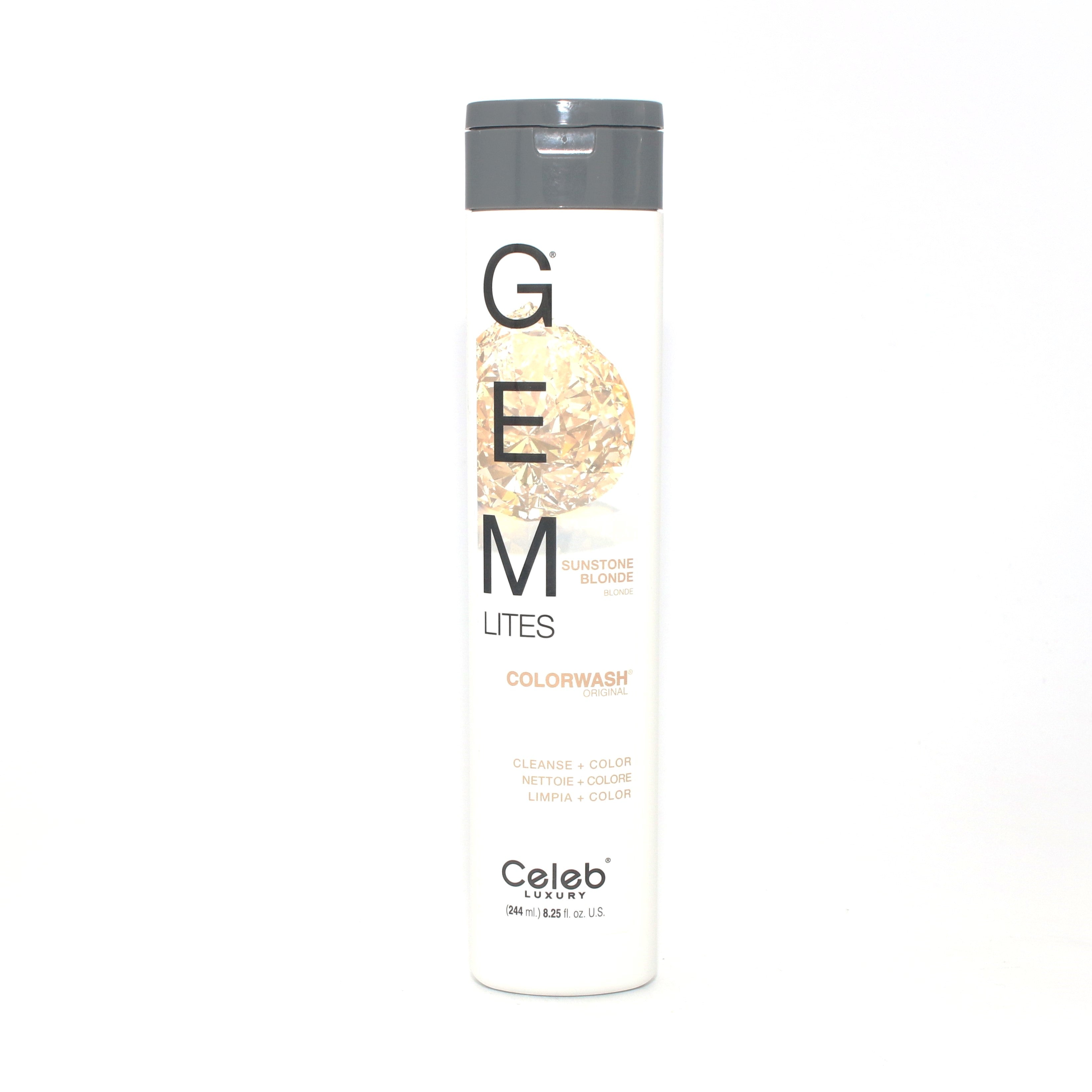 Celeb Luxury Gem Lites Conditioner+Color Sunstone Blonde 8.25 oz - Overstock Beauty Supply
