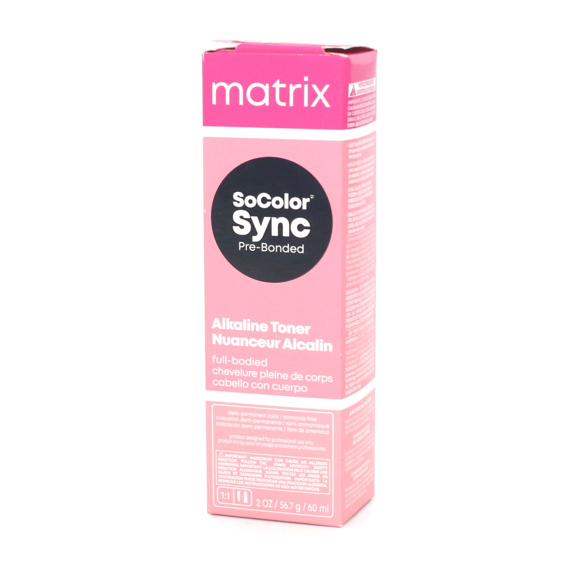 Matrix SoColor Sync Pre-Bonded Alkaline Toner Full Bodied 2 oz - Overstock Beauty Supply