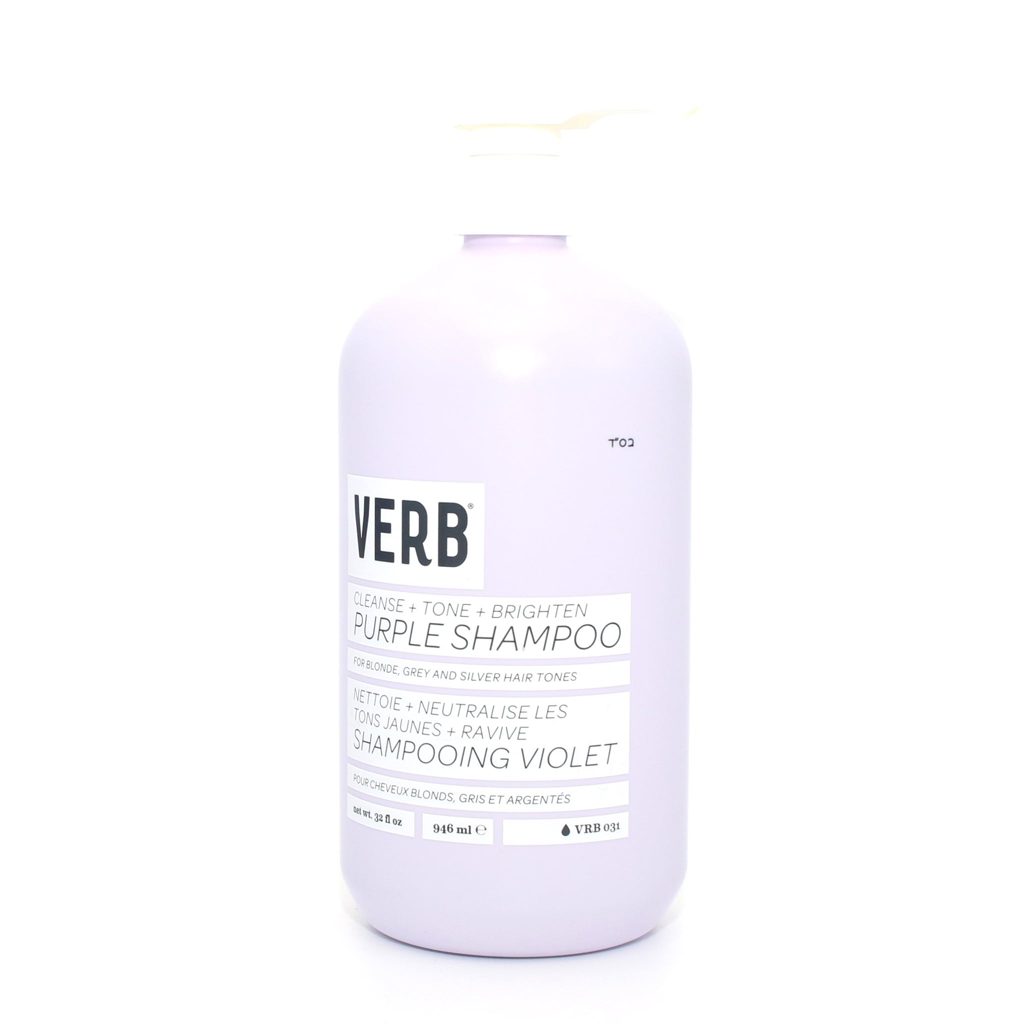 Verb Cleanse + Tone + Brighten Purple Shampoo 32 oz