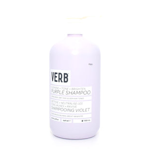 Verb Cleanse + Tone + Brighten Purple Shampoo 32 oz