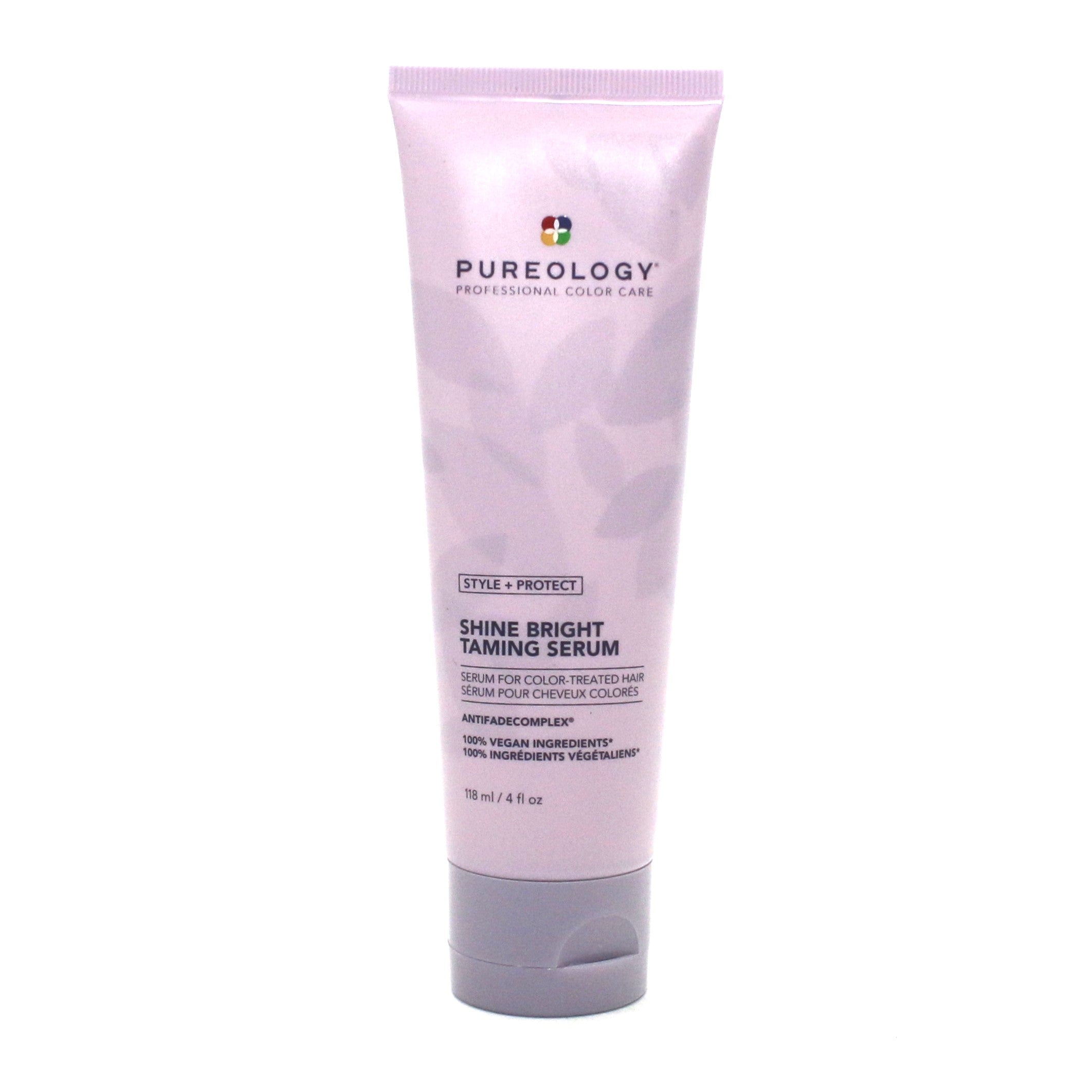 Pureology Stye+Protect Shine Bright Taming Serum 4 oz - Overstock Beauty Supply