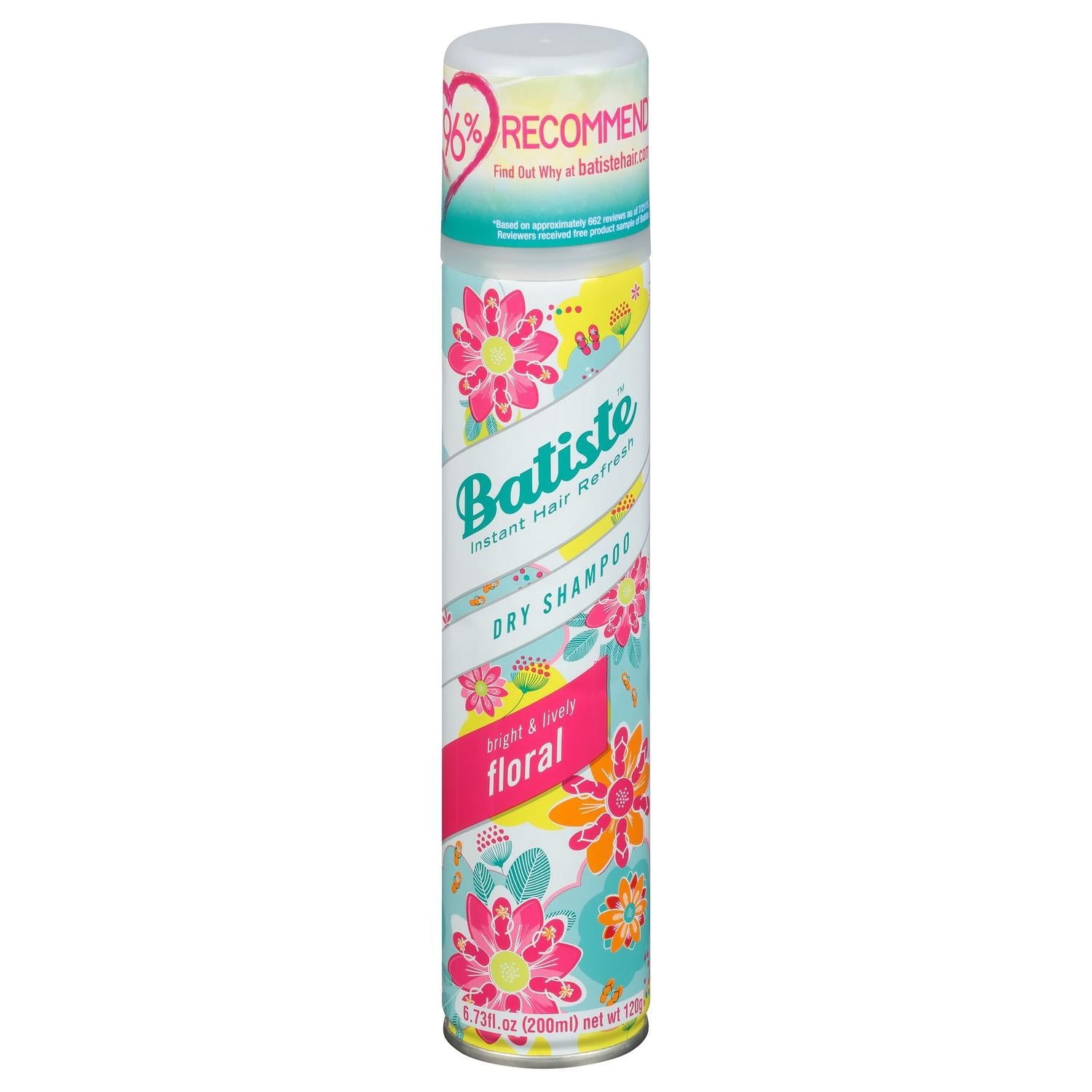 Batiste Dry Shampoo Floral Fragrance 6.73 oz