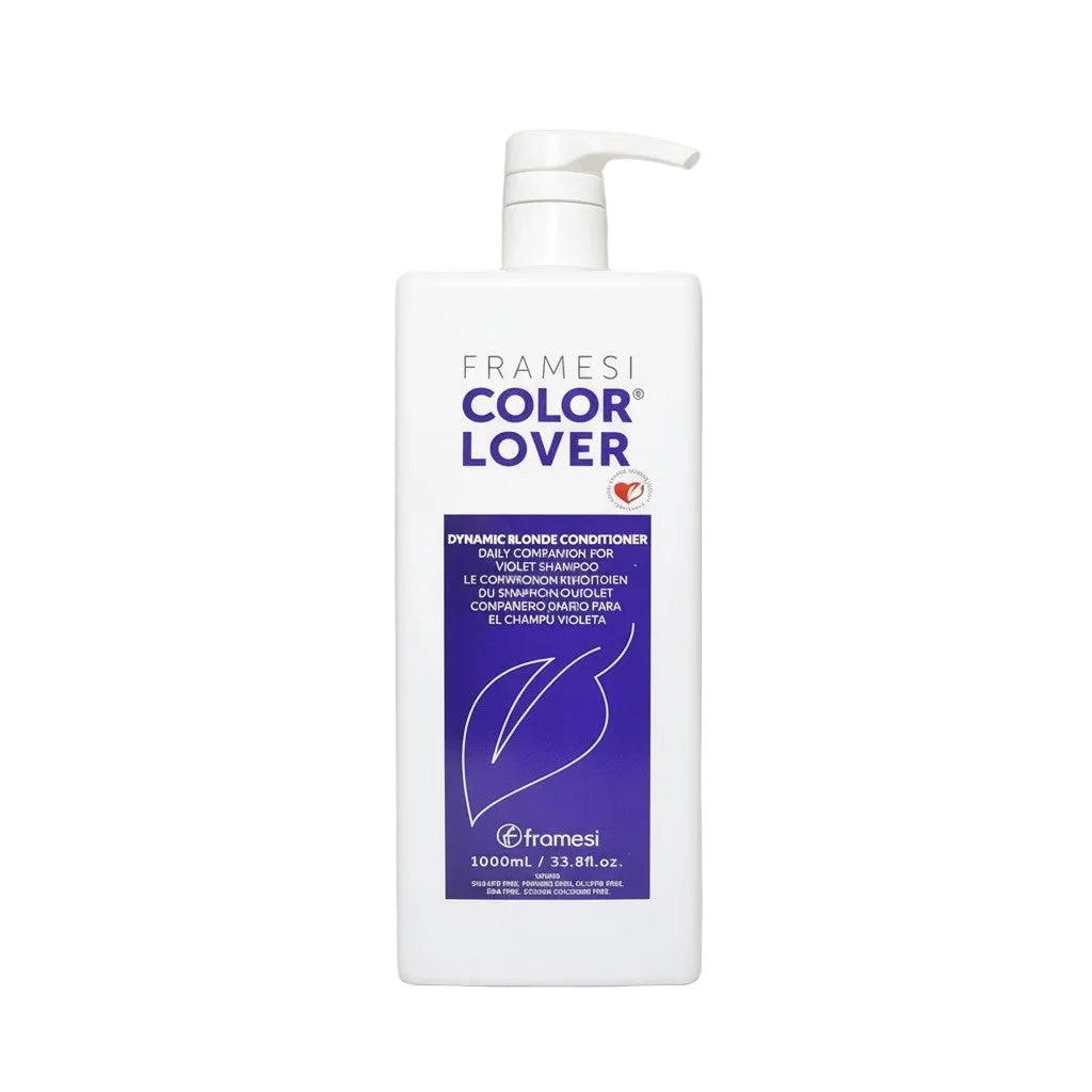 Framesi Color Lover conditioner bottle on a neutral background