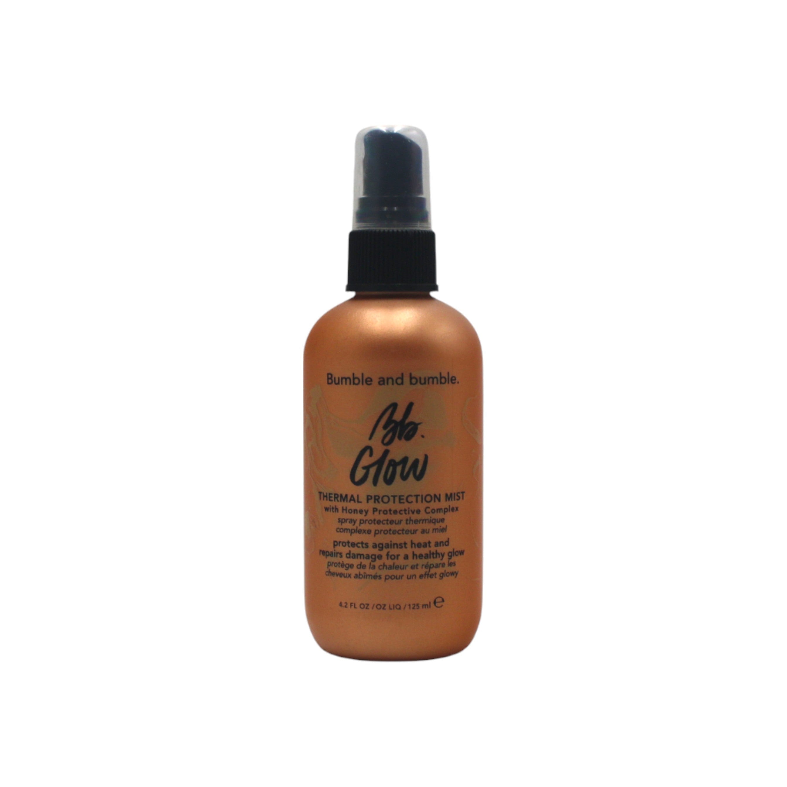 Bumble and Bumble Glow Thermal Protection Mist 4.2 oz – Heat Protectant Spray for Shine & Frizz Control